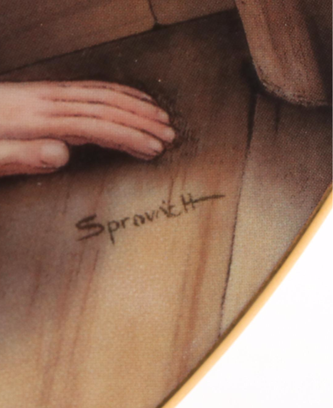 The Danbury Mint Shirley Temple "Stowaway" Porcelain Collector Plate