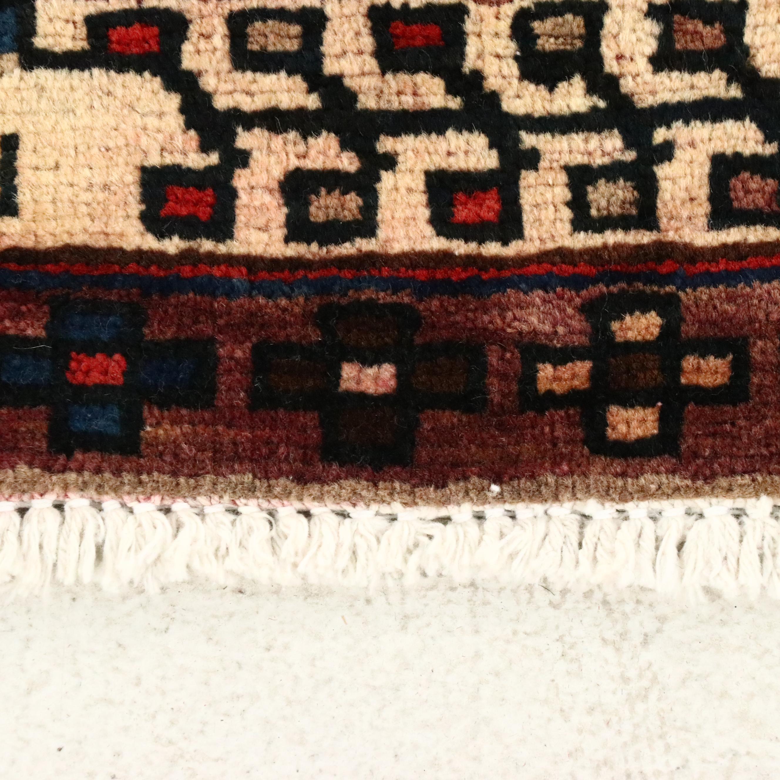 5'1 x 8'9 Hand-Knotted Persian Sirjan Area Rug