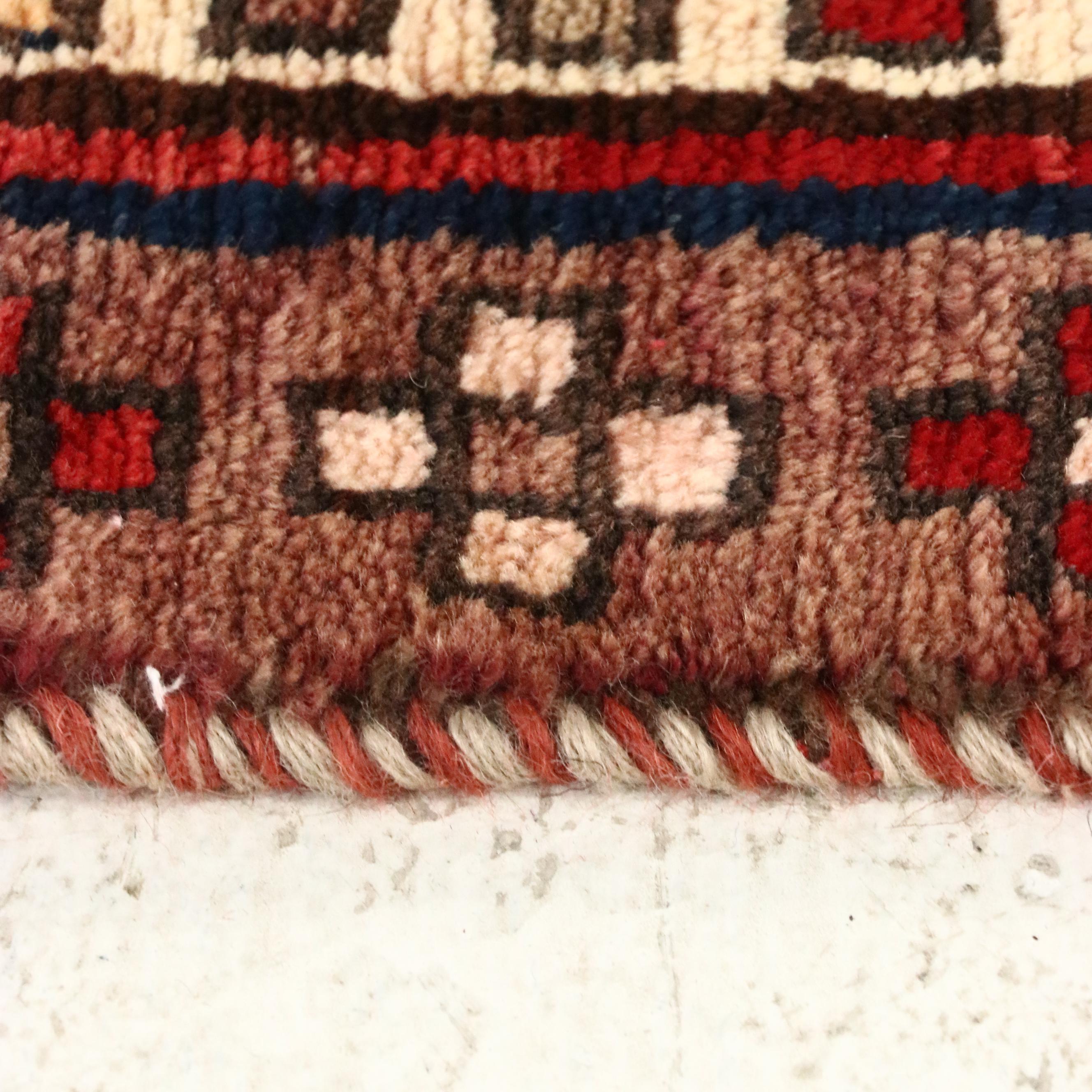 5'1 x 8'9 Hand-Knotted Persian Sirjan Area Rug