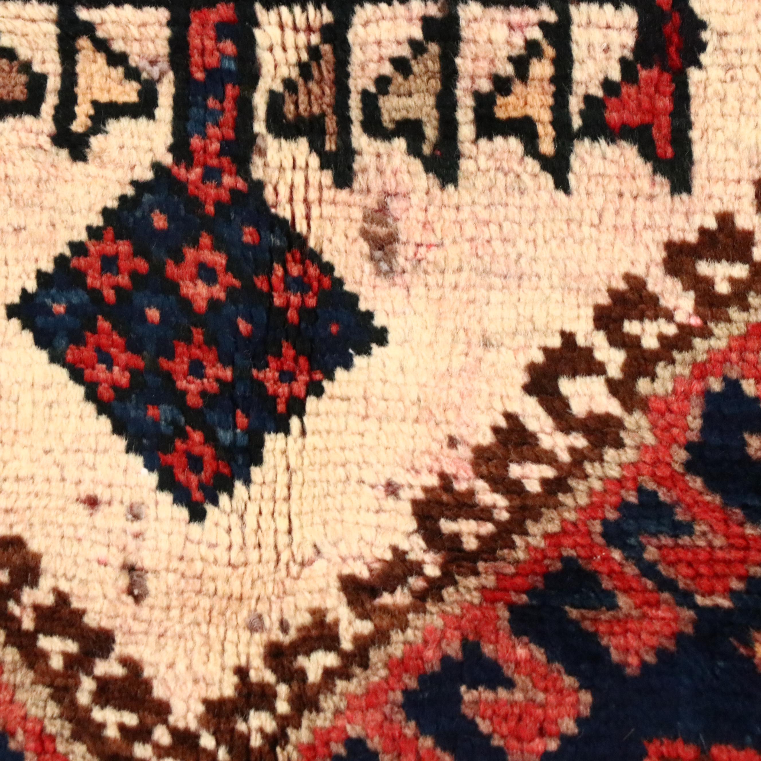 5'1 x 8'9 Hand-Knotted Persian Sirjan Area Rug