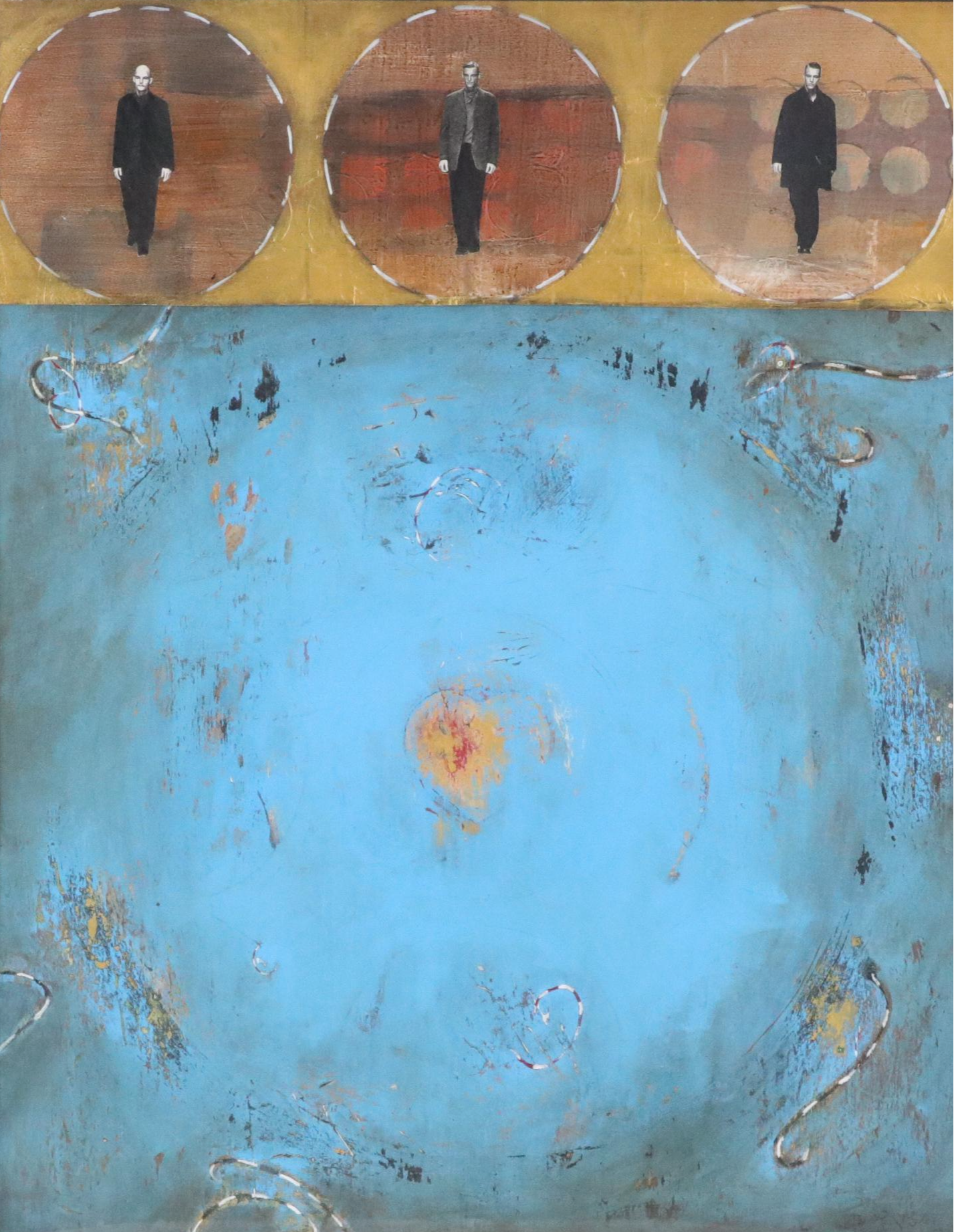 Kevin Baker Modernist Collage, Circa 2004