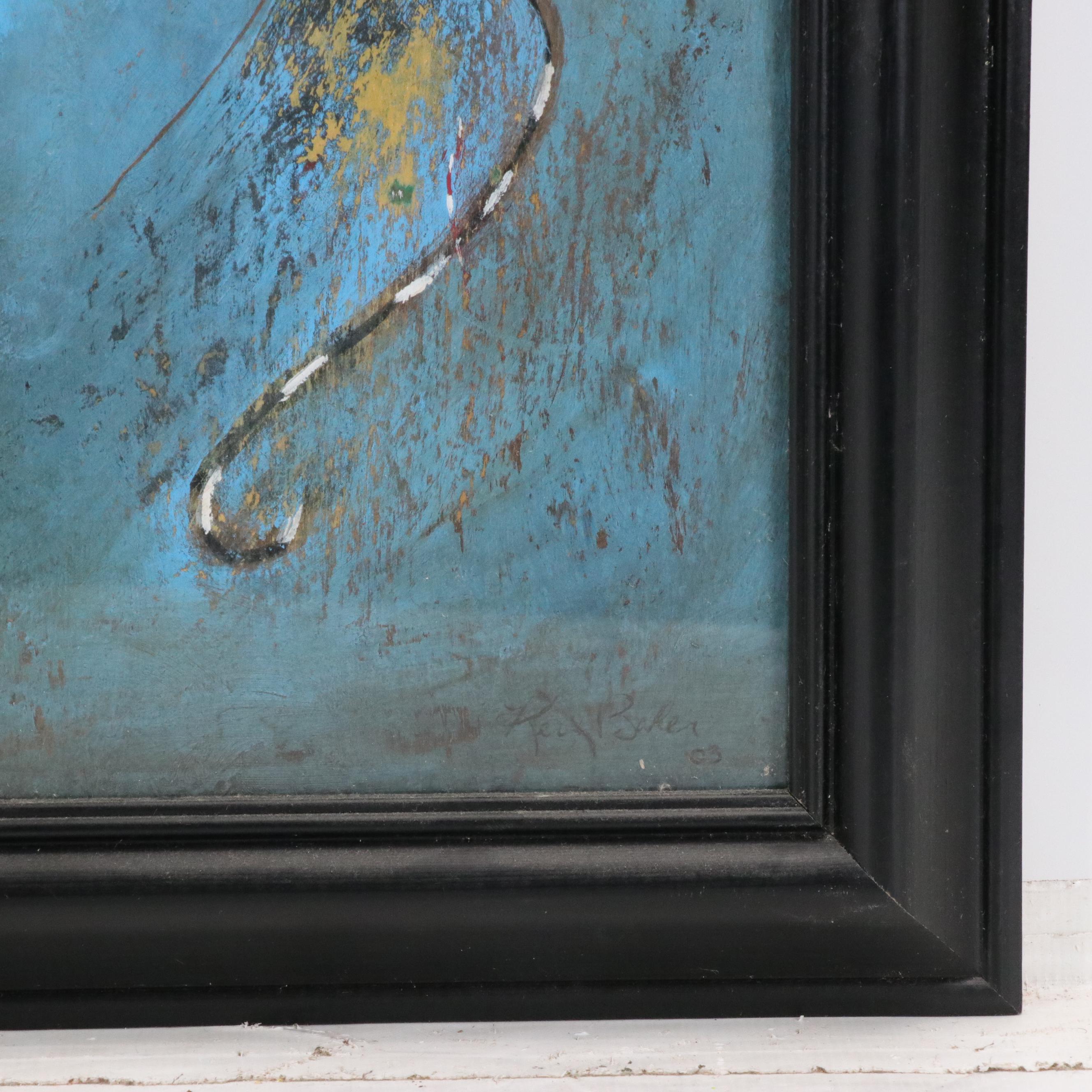 Kevin Baker Modernist Collage, Circa 2004