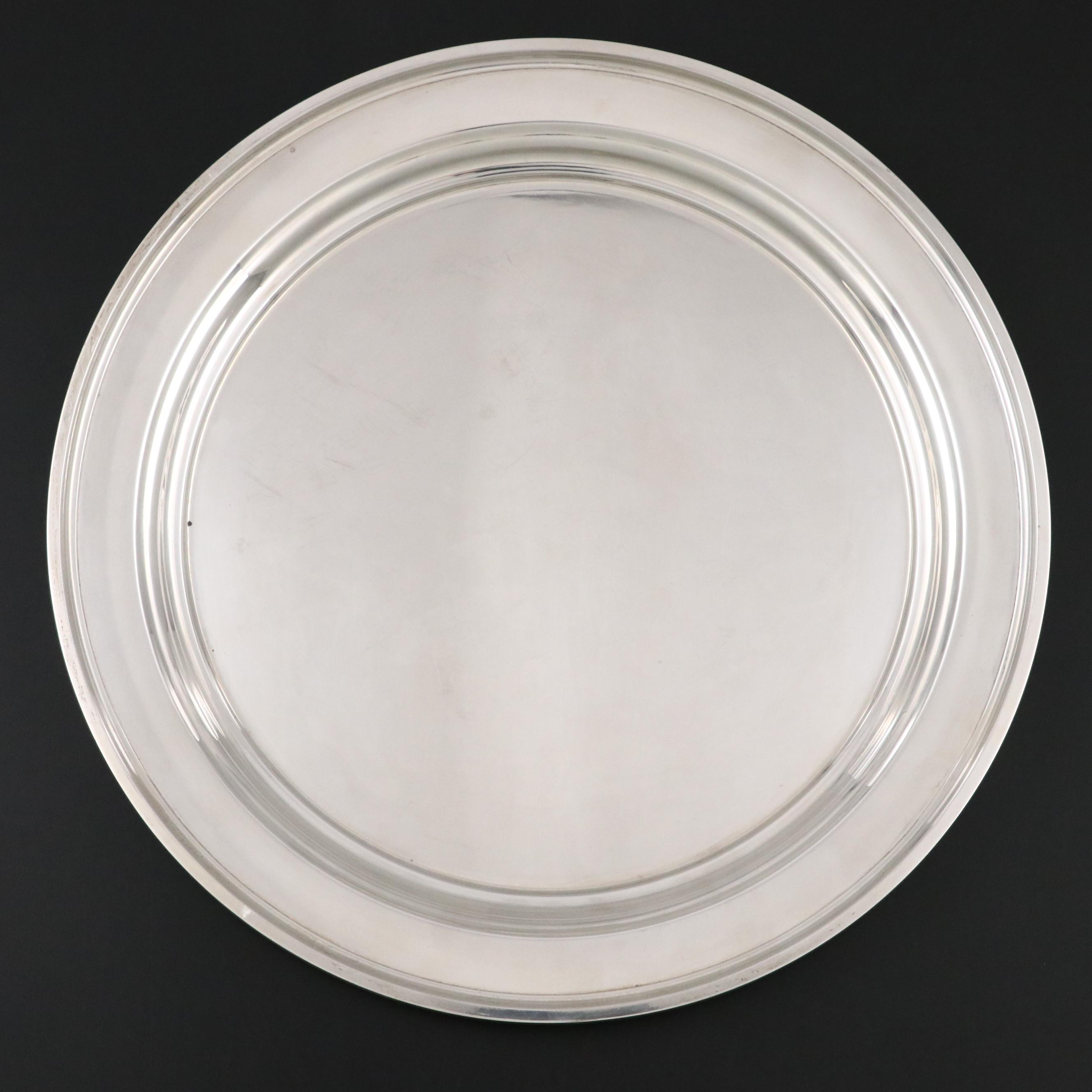 Cartier Sterling Silver Serving Platter