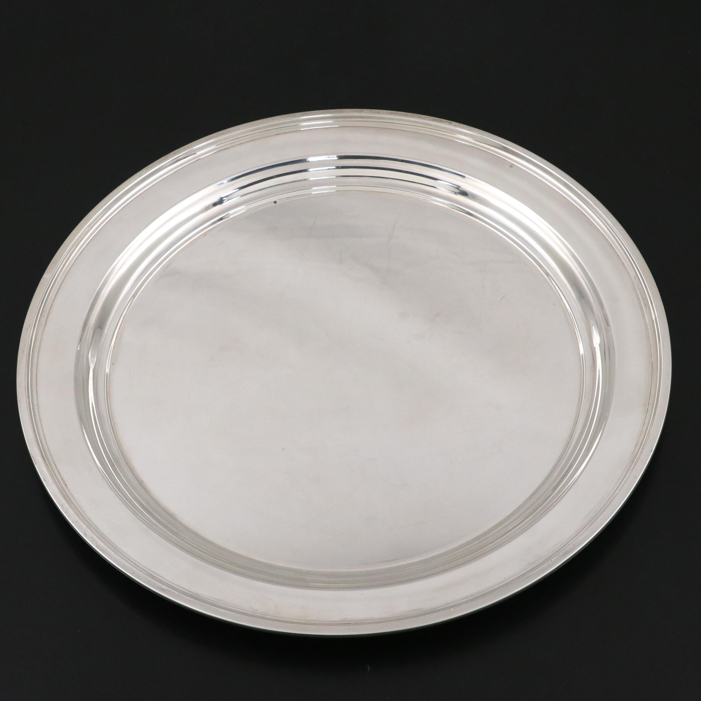 Cartier Sterling Silver Serving Platter