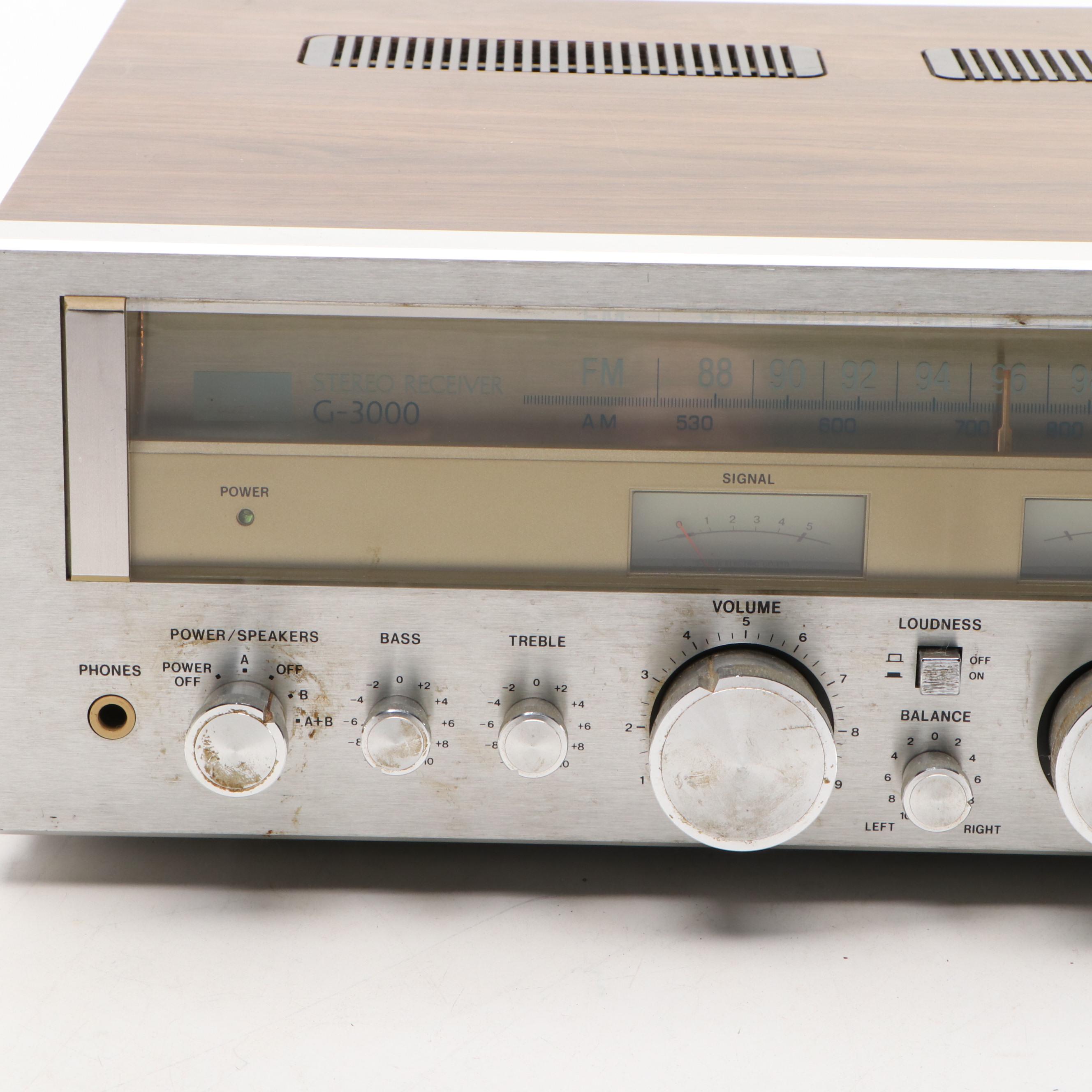 Sansui G-3000 Stereo Receiver, 1980s