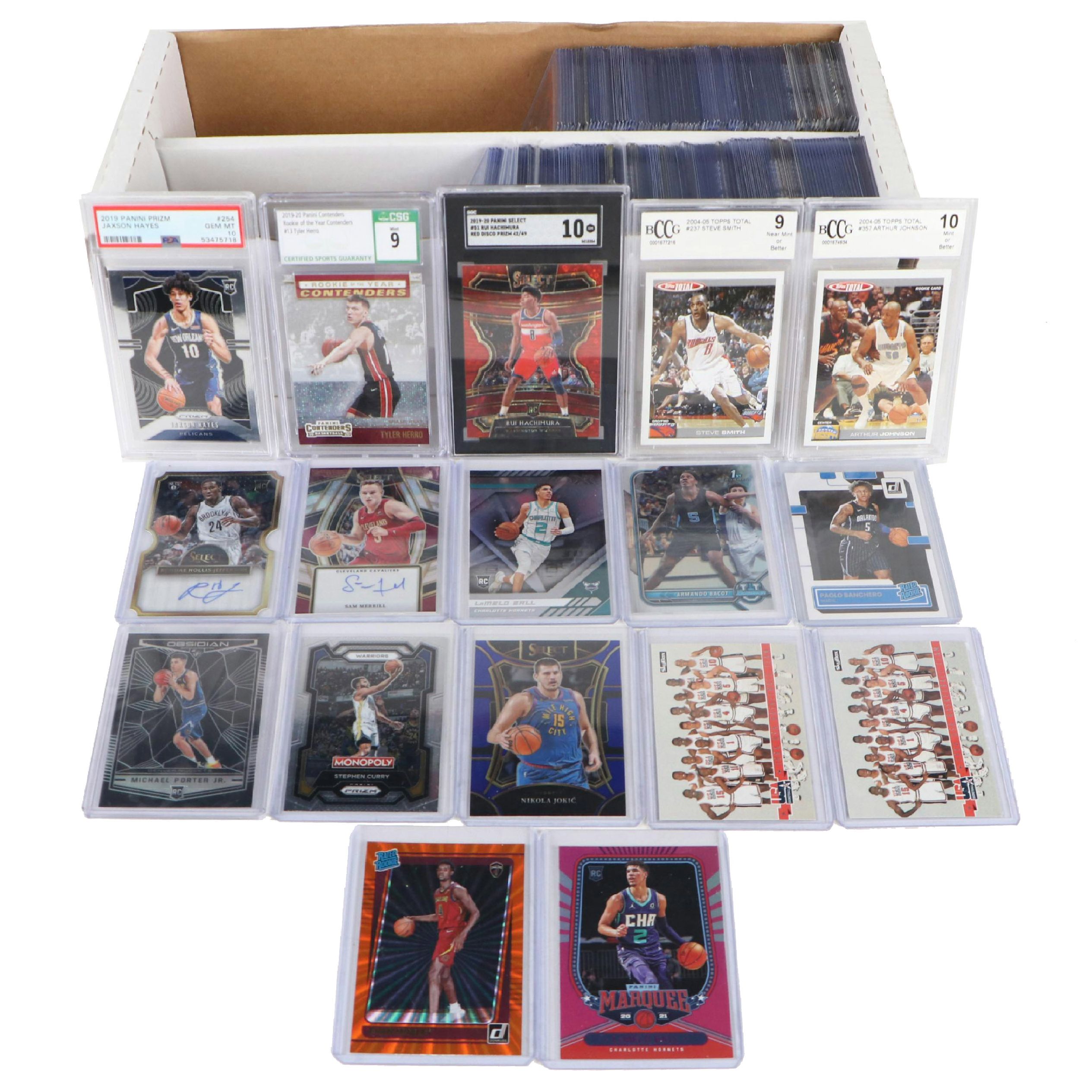 Select with Other Basketball Cards Featuring LaMelo Ball Rookies and More