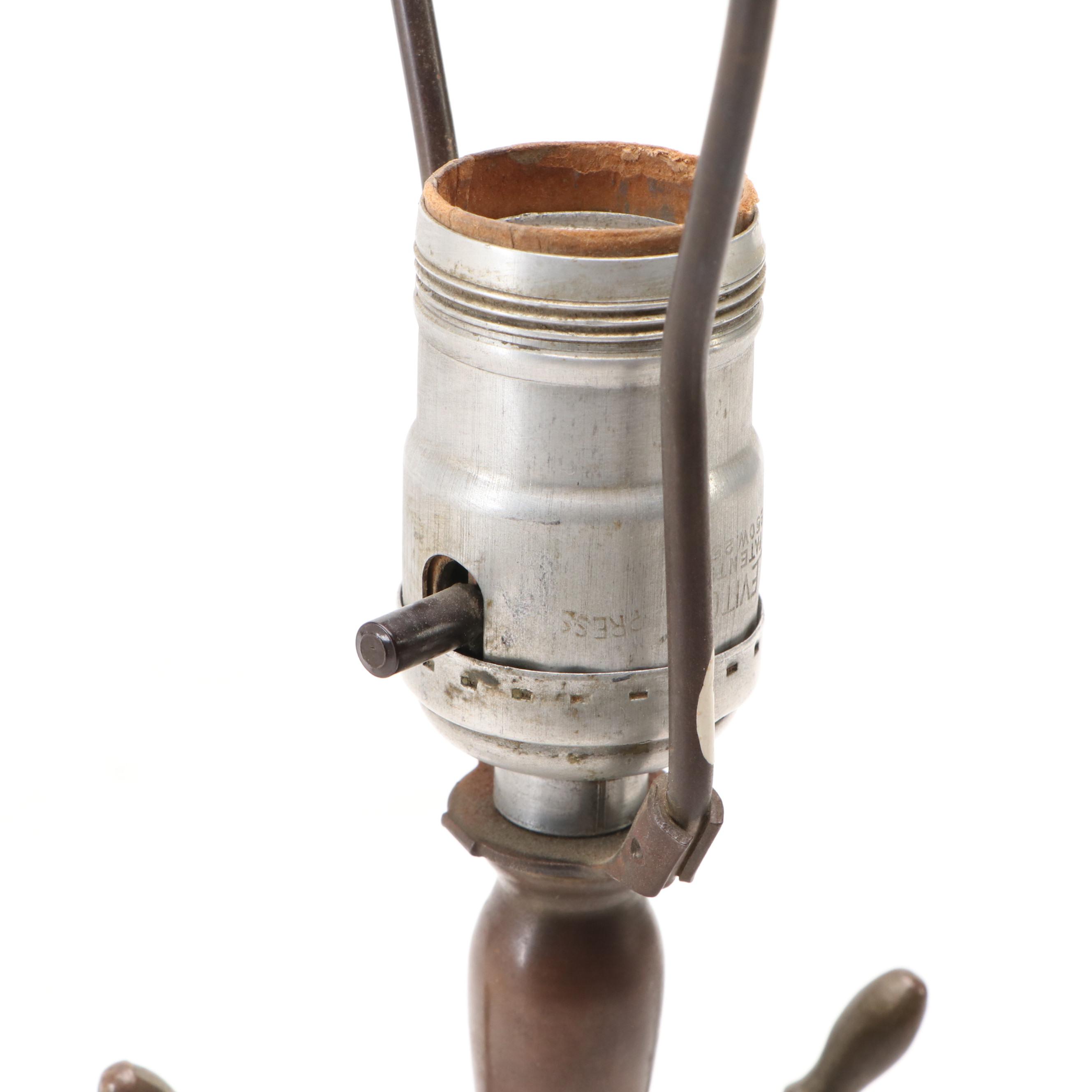 Nautical Themed Metal Table Lamps