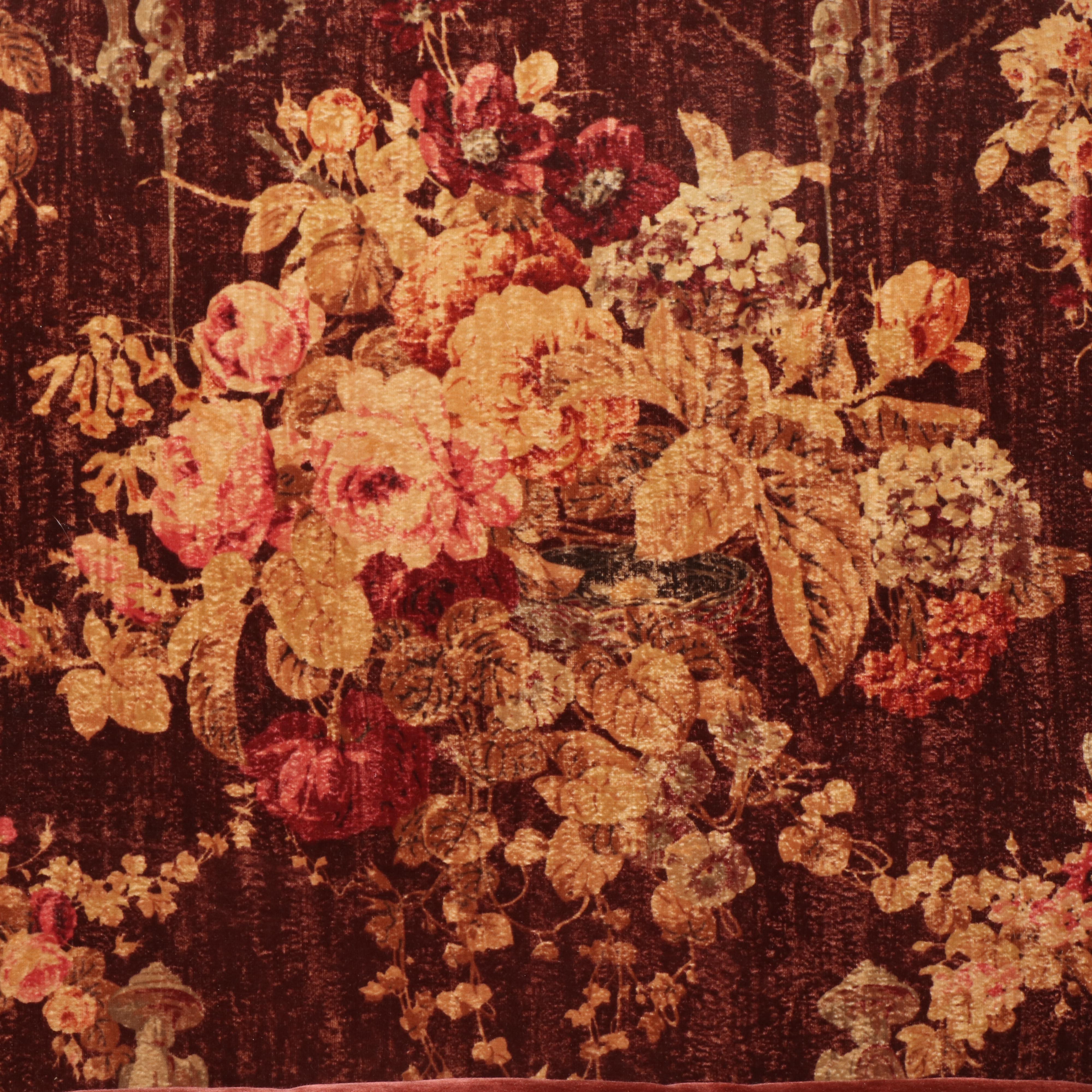 Paul Robert "Hacienda Collection" Hardwood and Custom-Upholstered Sofa