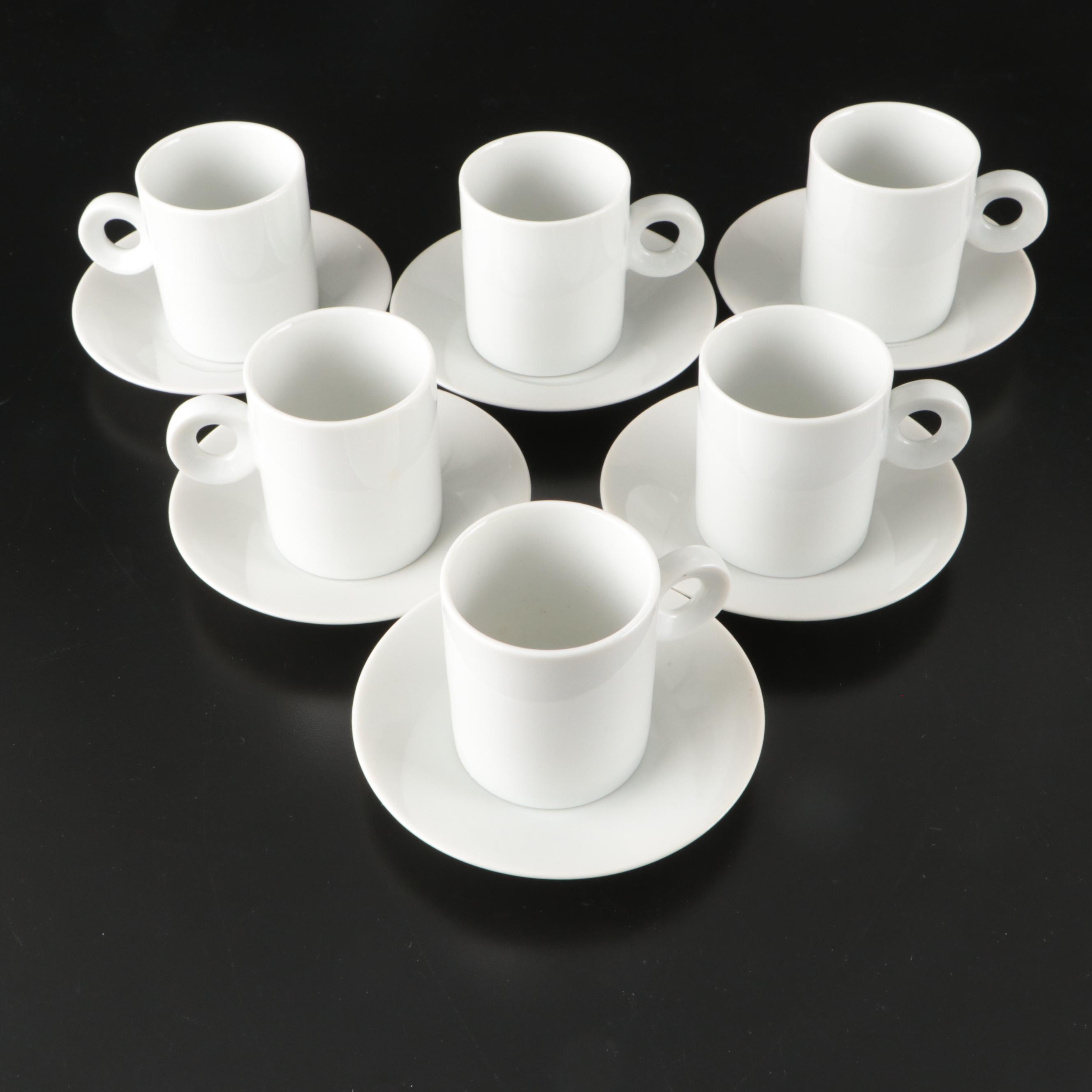 Pier 1 Imports The Market Collection Porcelain Demitasse Cups with Accessories