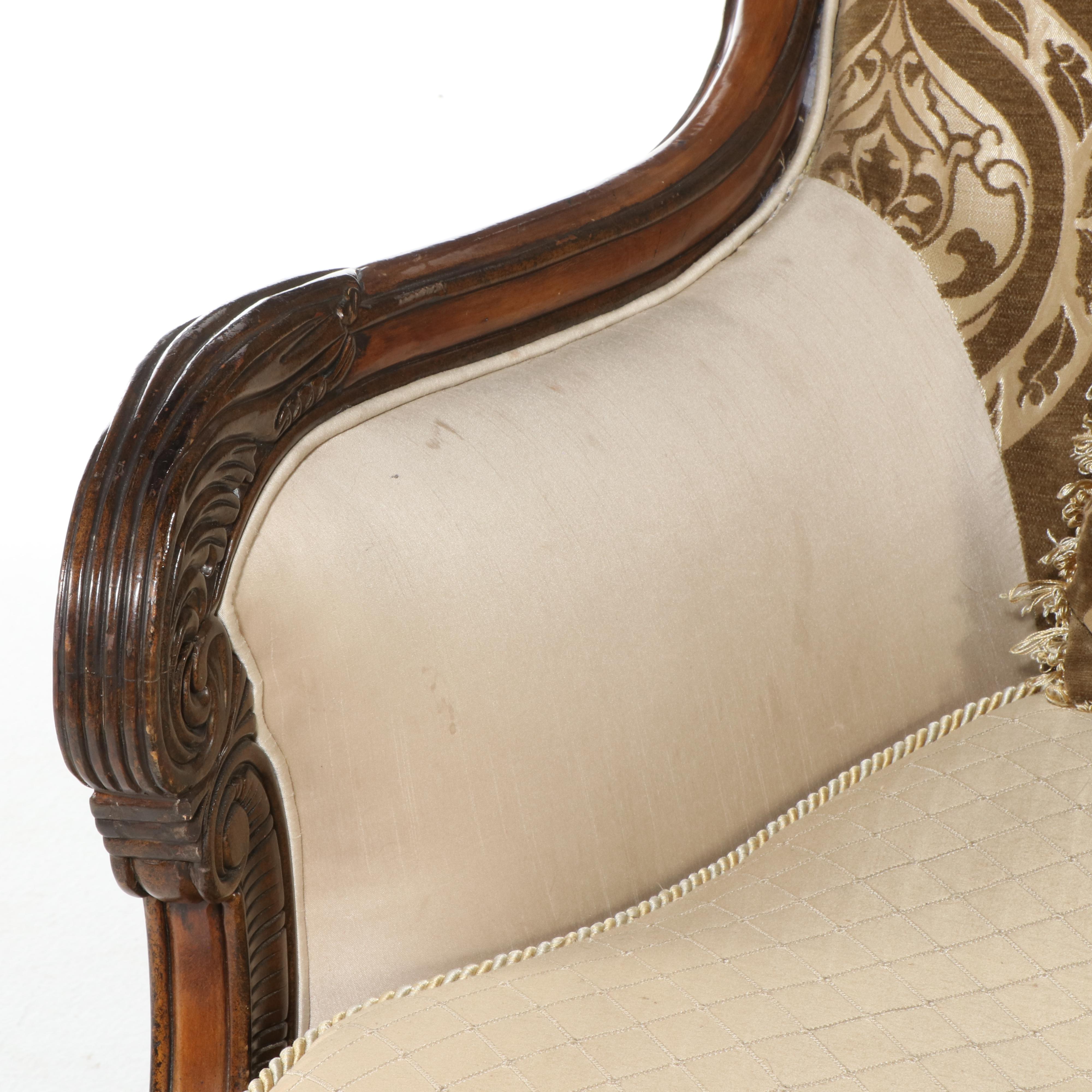 Michael Amini "Chateau Beauvais" Chair and a Half