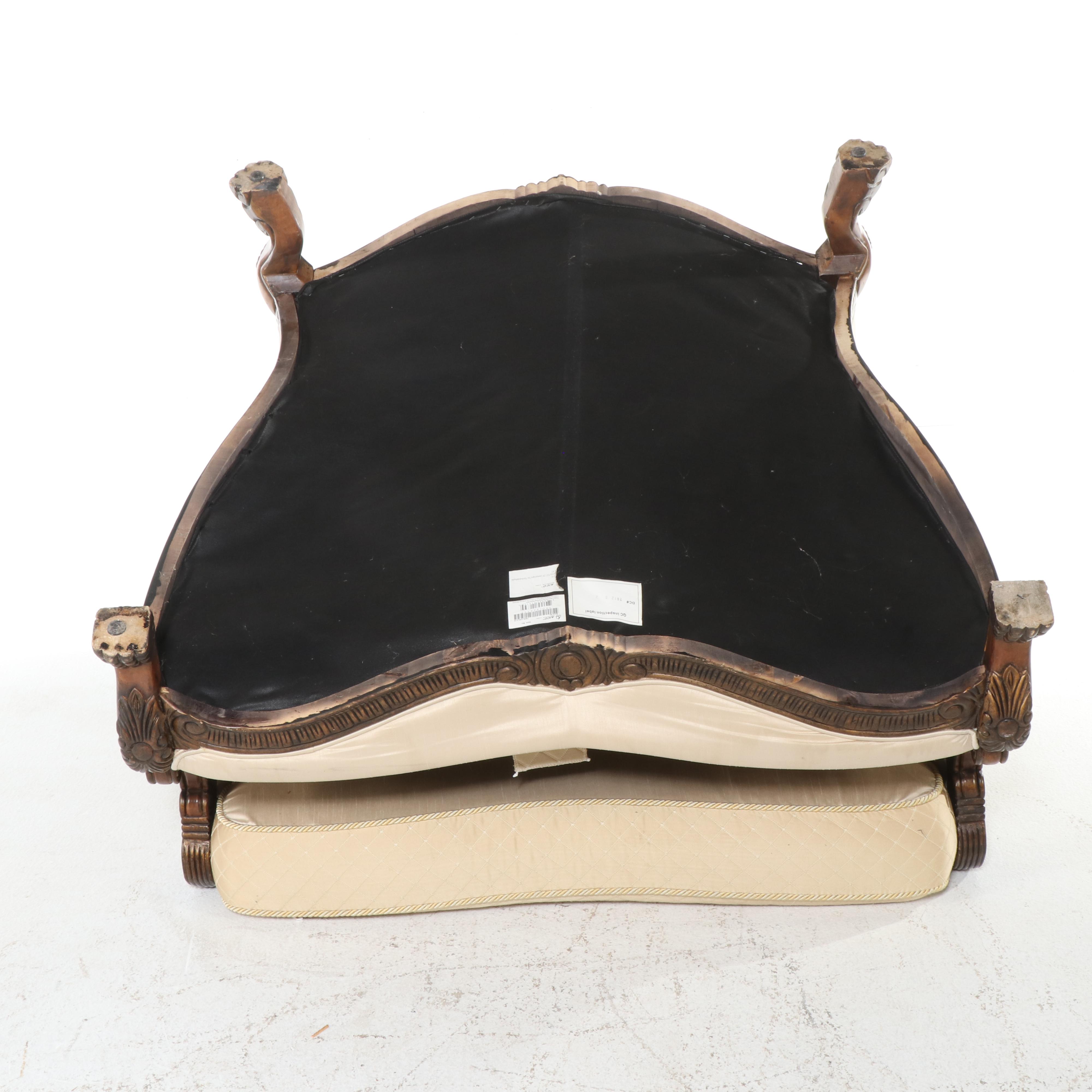 Michael Amini "Chateau Beauvais" Chair and a Half