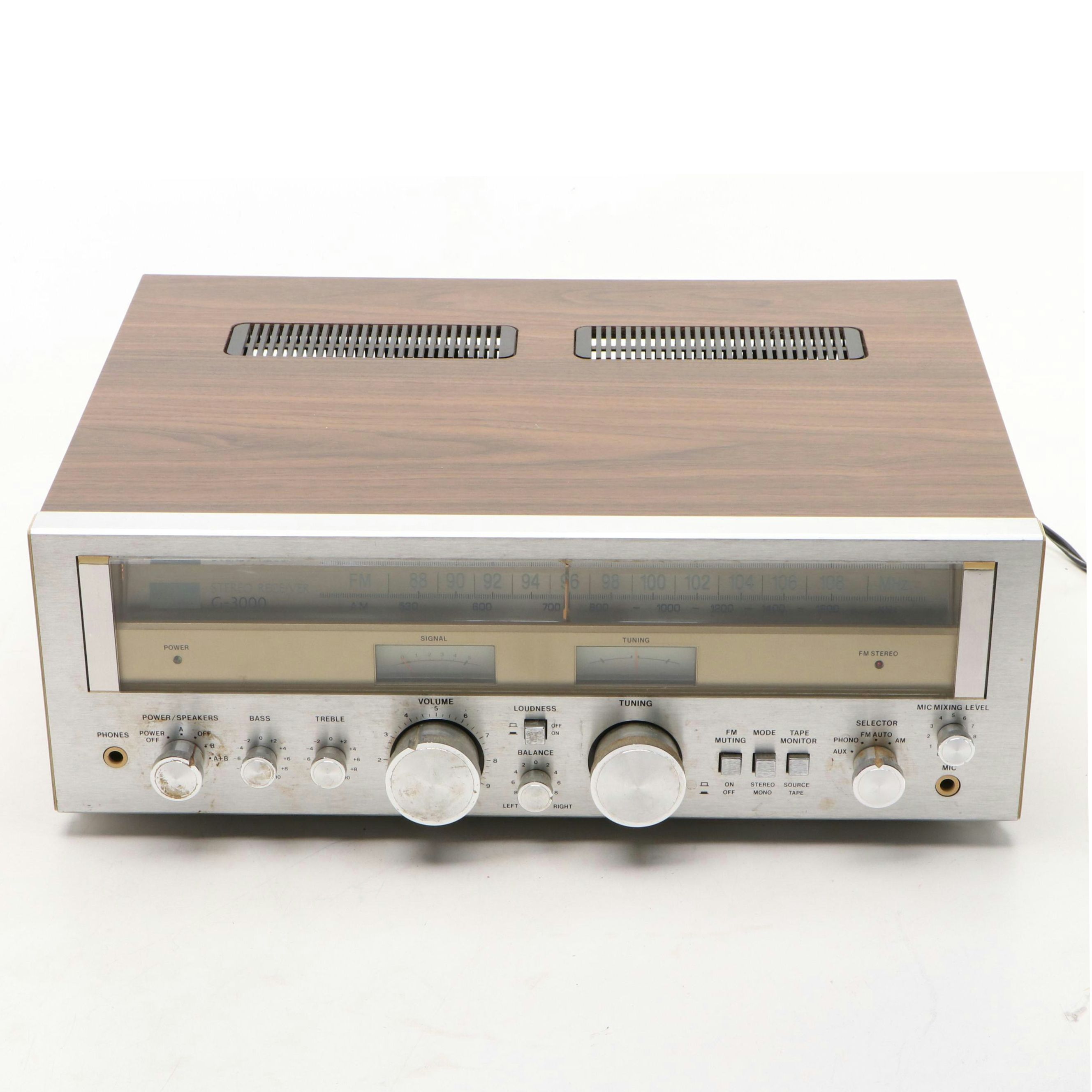 Sansui G-3000 Stereo Receiver, 1980s