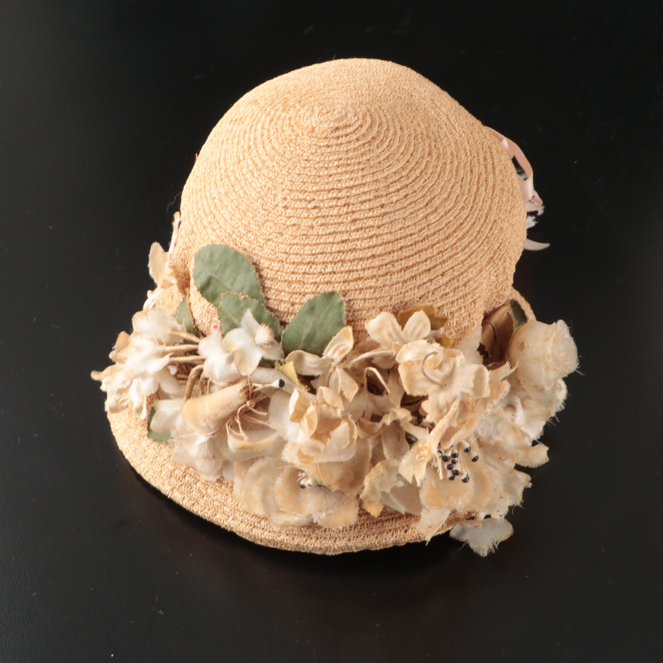 Wicker Bicycle Basket, Wooden Doll Carriage, Darlene Davidson Doll Hat, and More