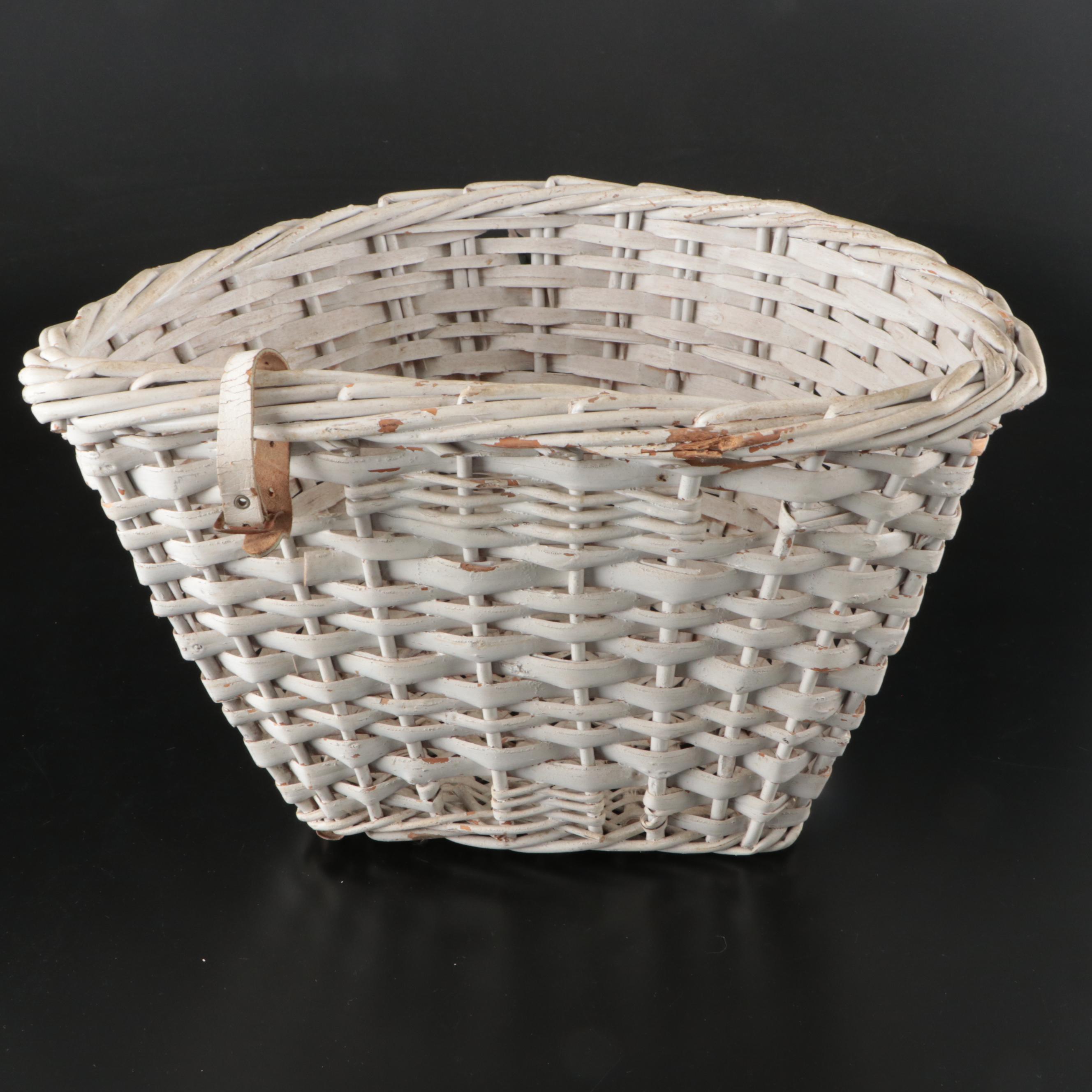Wicker Bicycle Basket, Wooden Doll Carriage, Darlene Davidson Doll Hat, and More