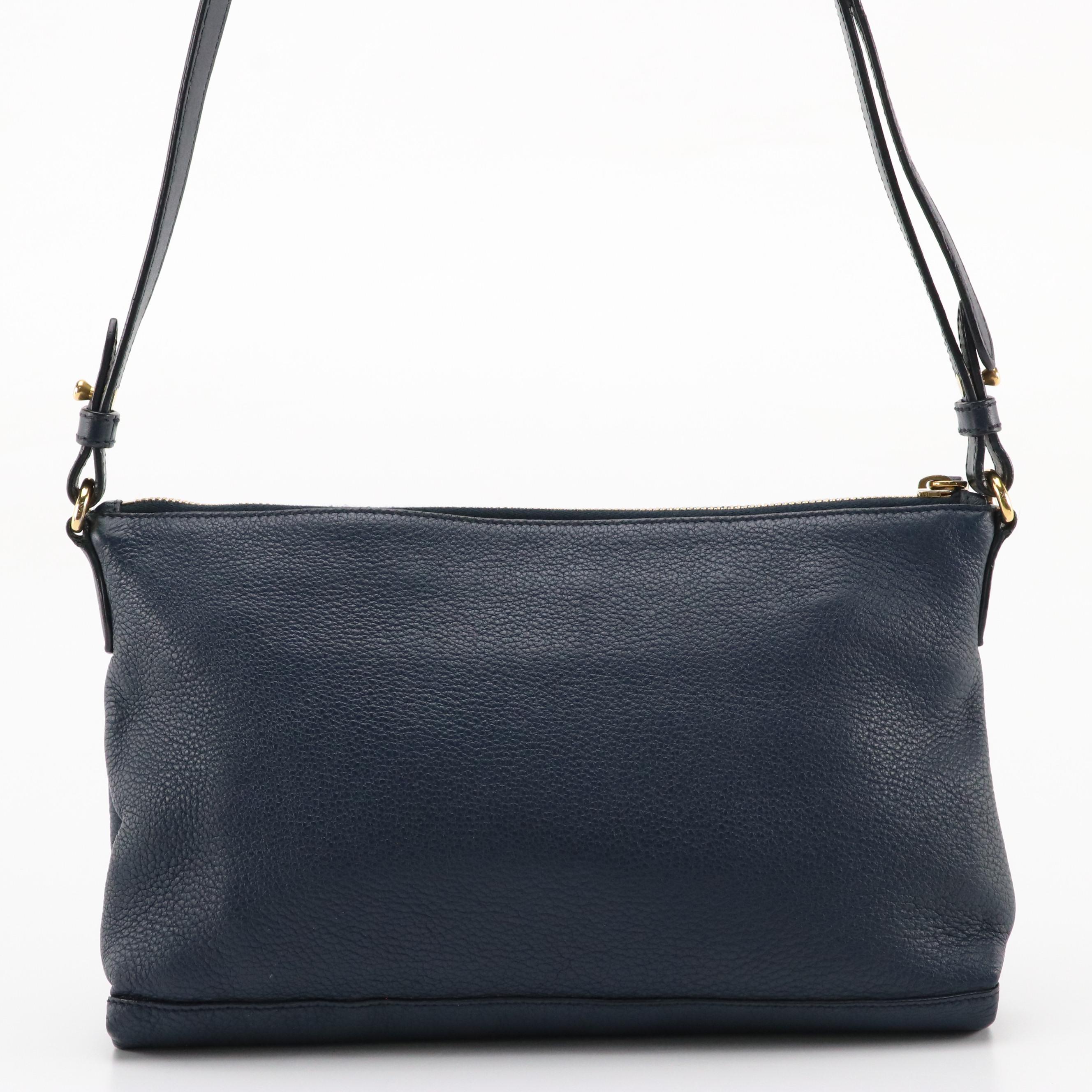 Prada Vitello Daino Leather Crossbody Bag