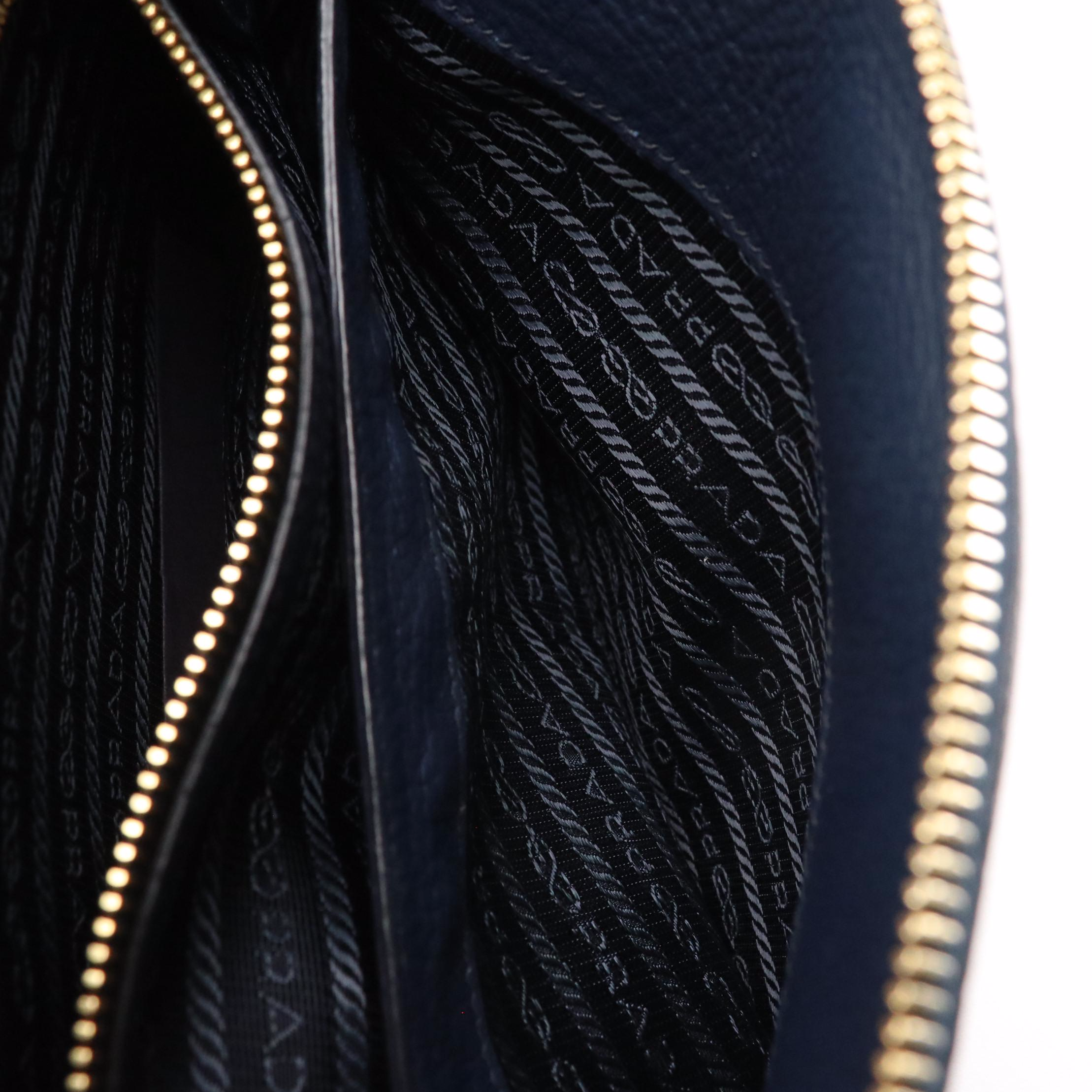 Prada Vitello Daino Leather Crossbody Bag