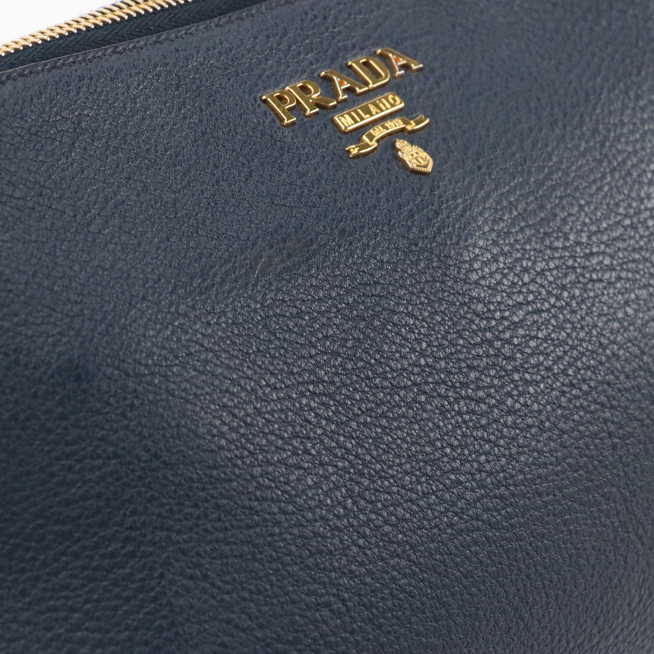 Prada Vitello Daino Leather Crossbody Bag