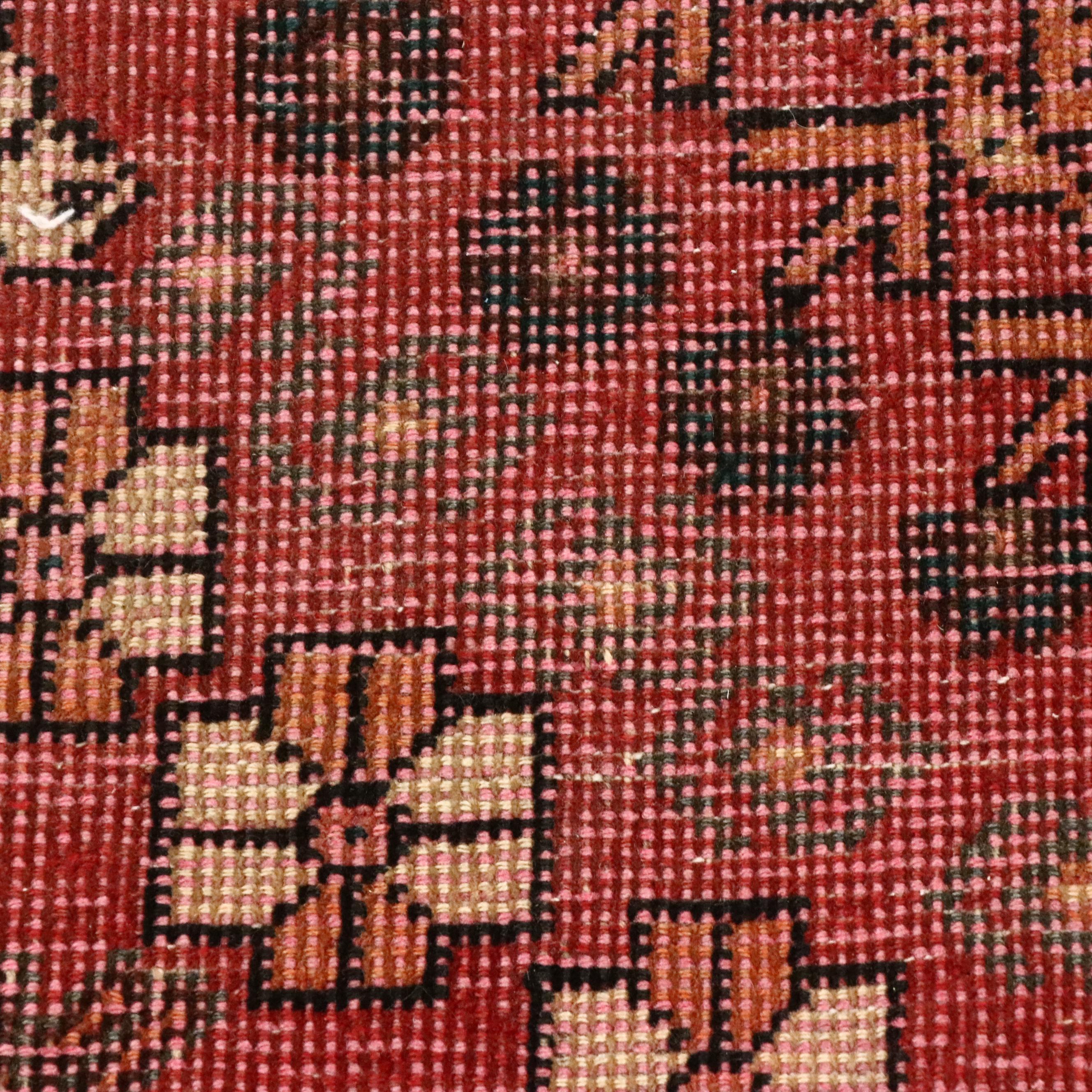 4'10 x 8'10 Hand-Knotted Persian Qashqai Area Rug