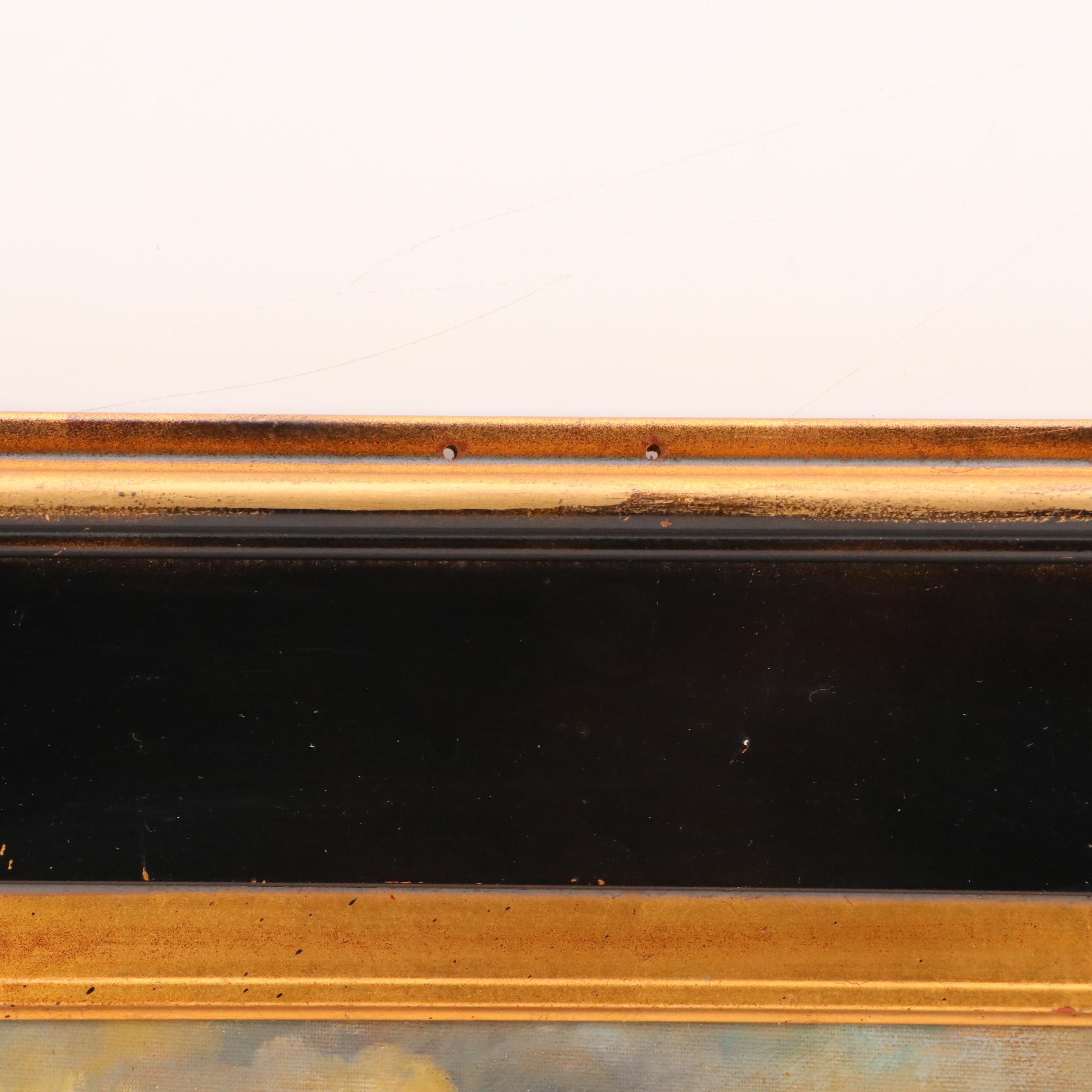 Equine Portrait Oil Painting, Circa 2000