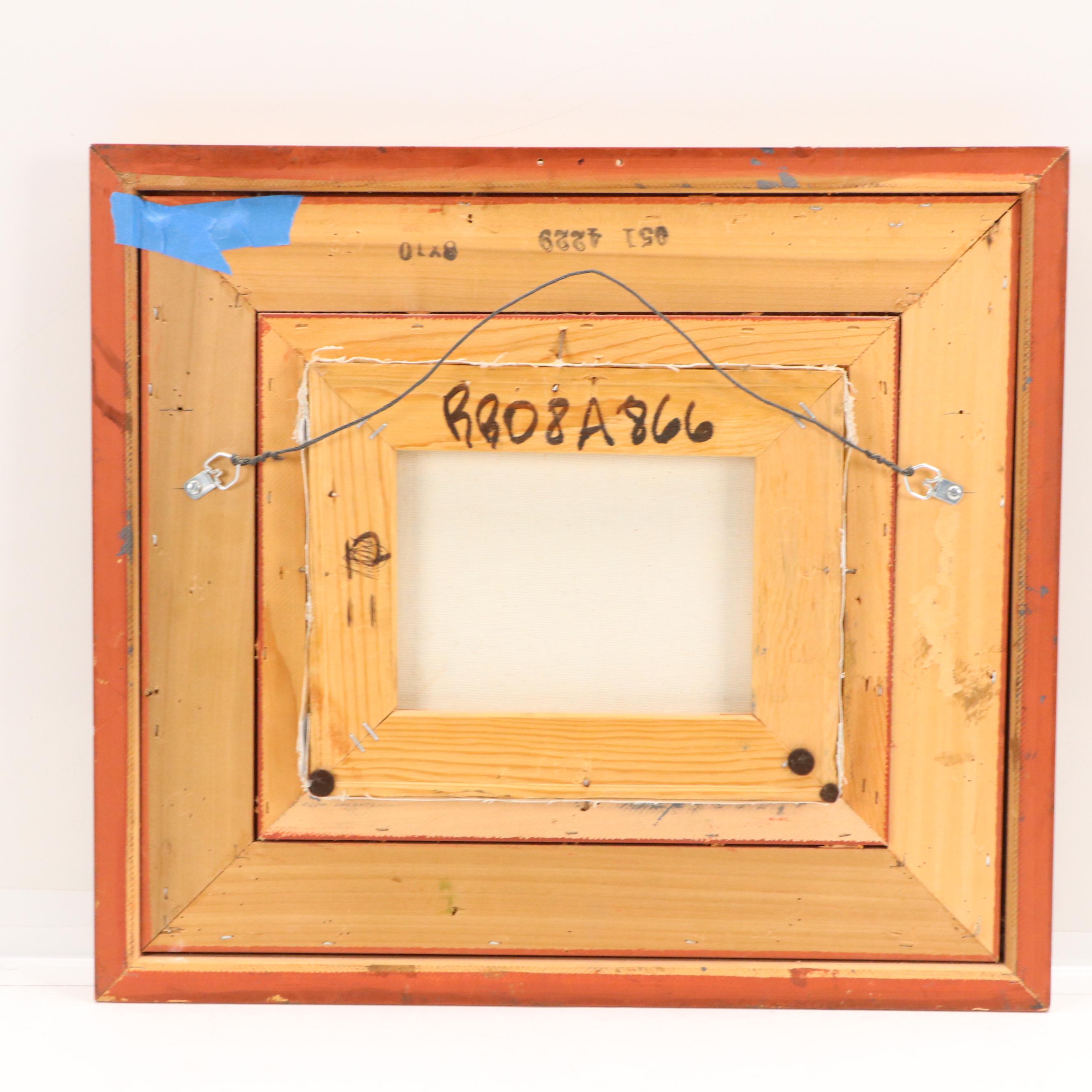 Equine Portrait Oil Painting, Circa 2000