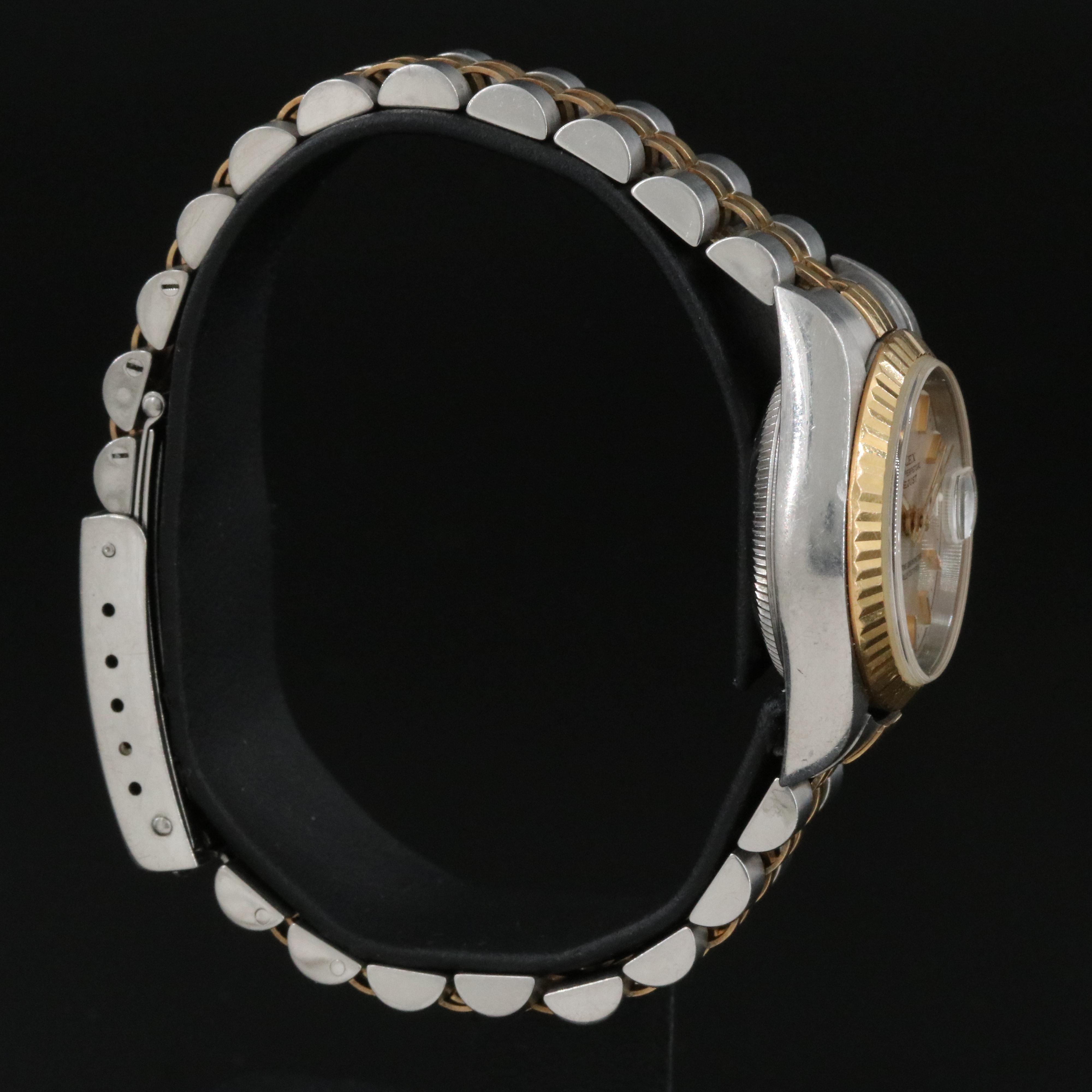 Rolex Datejust 79173 Silver Dial 26mm 18K & Steel Automatic Watch