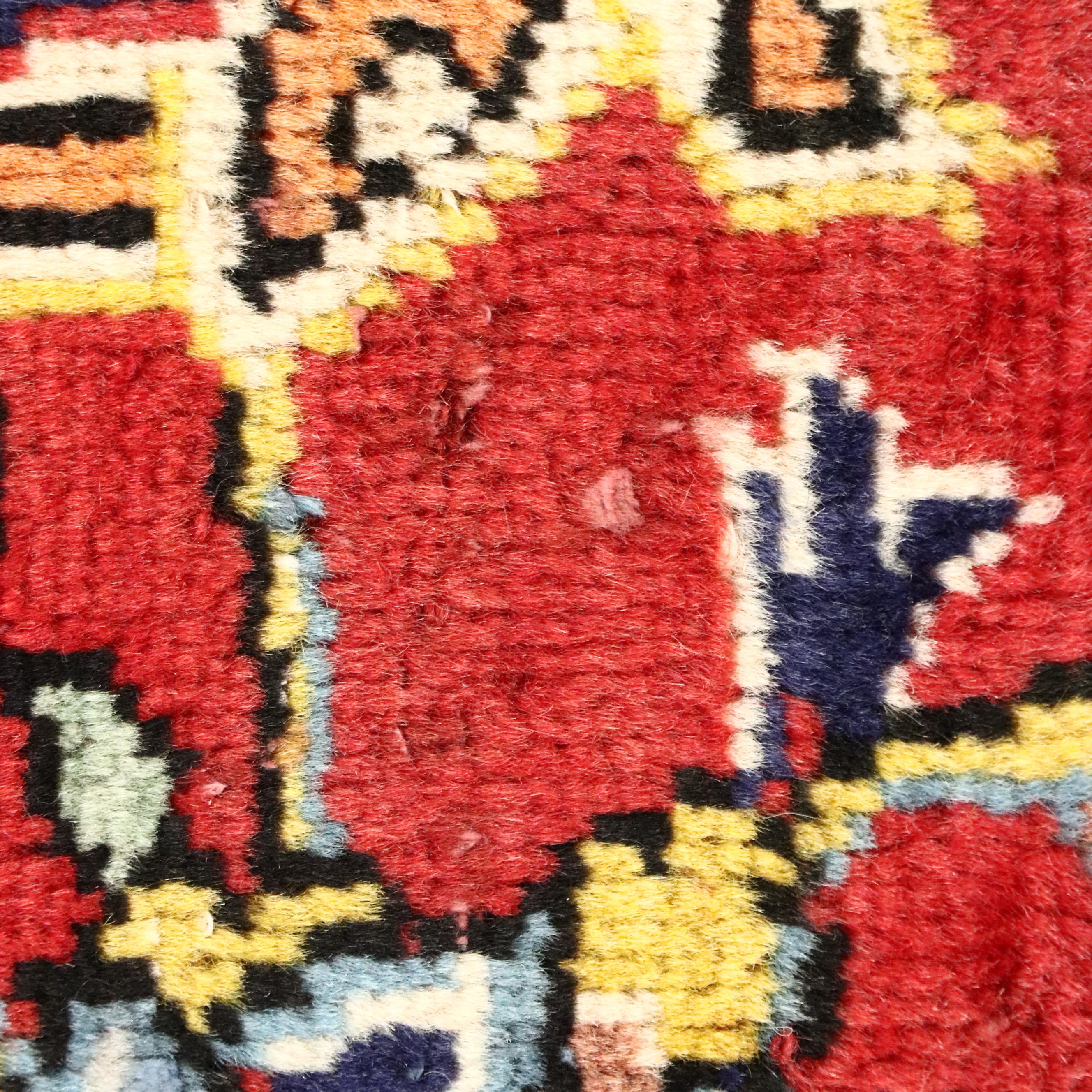 9'6 x 12'9 Hand-Knotted Persian Kashan Room-Sized Rug