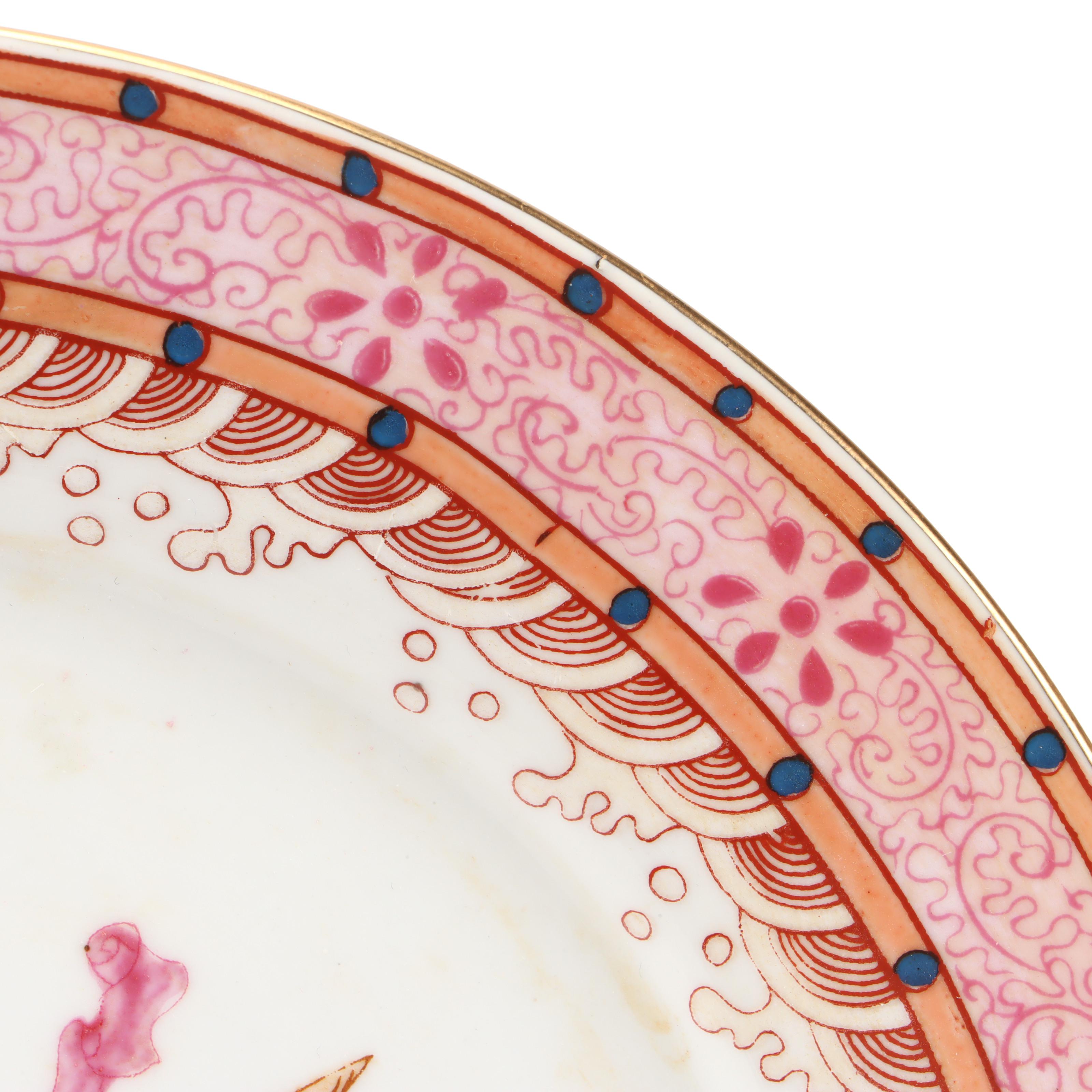 Chinese Export American Armorial Porcelain Decorative Plate