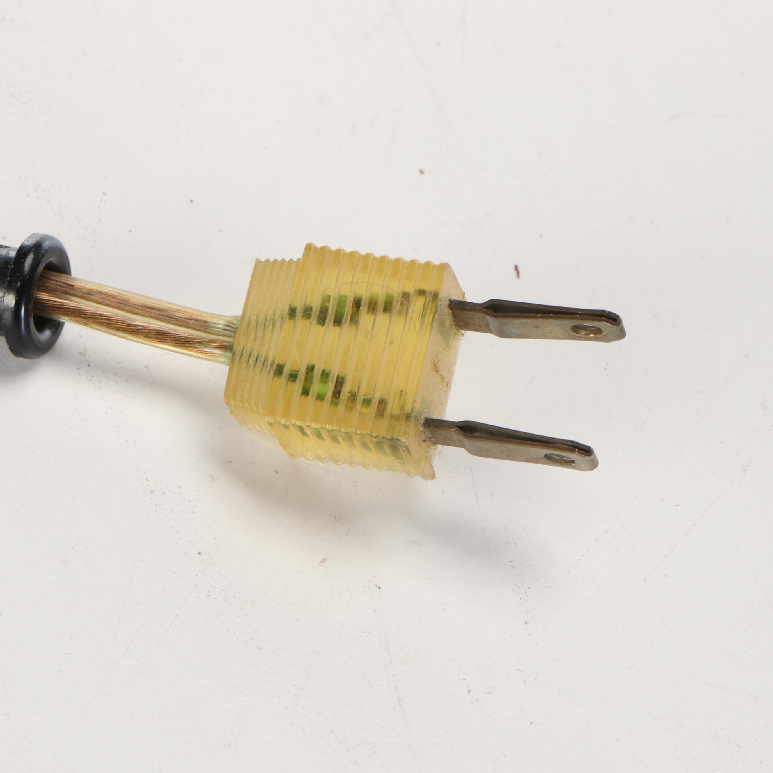 Pair of Rembrandt Style Brass Torchère Table Lamps, Mid to Late 20th Century