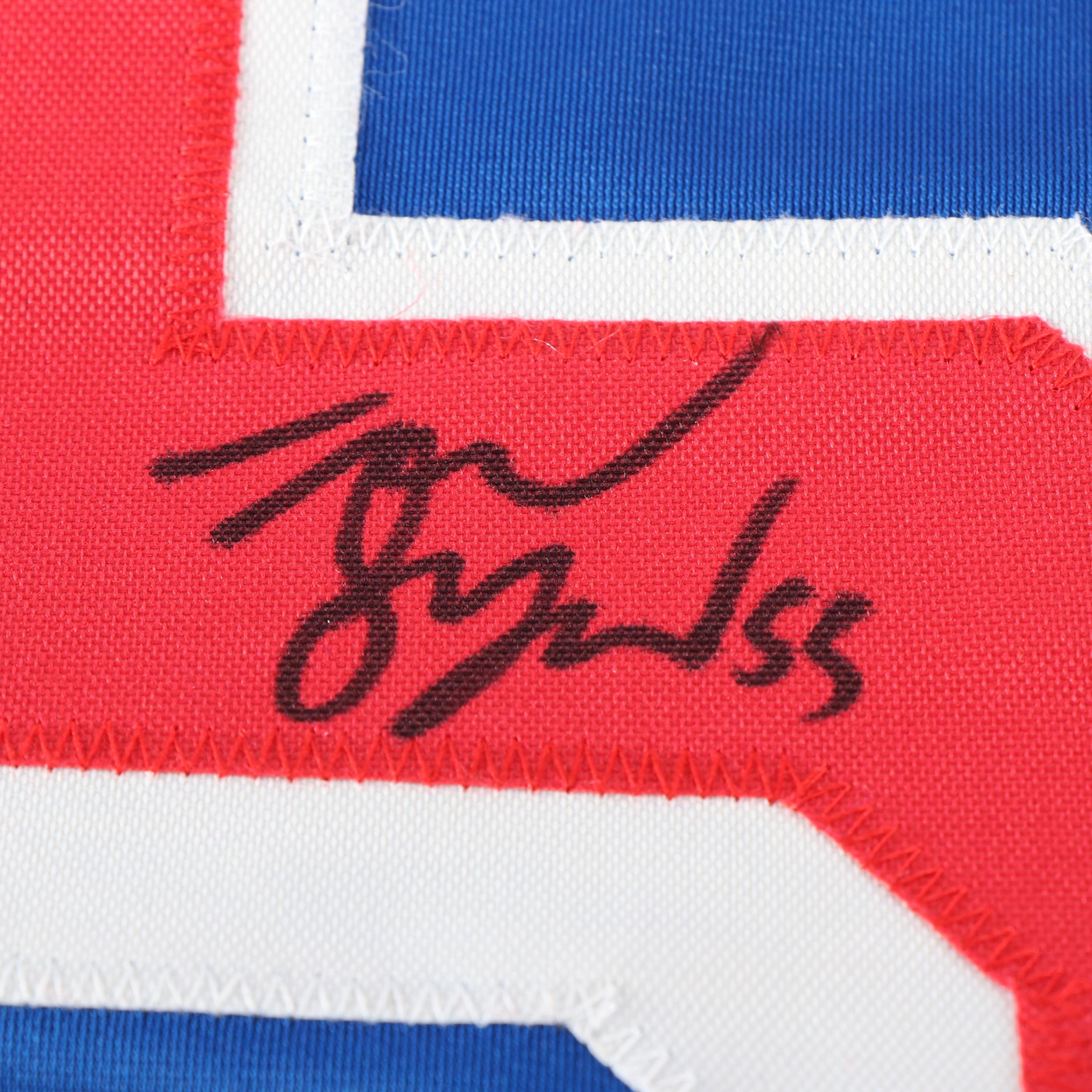 Ryan Lindgren Signed New York Rangers Hockey Jersey, PSA