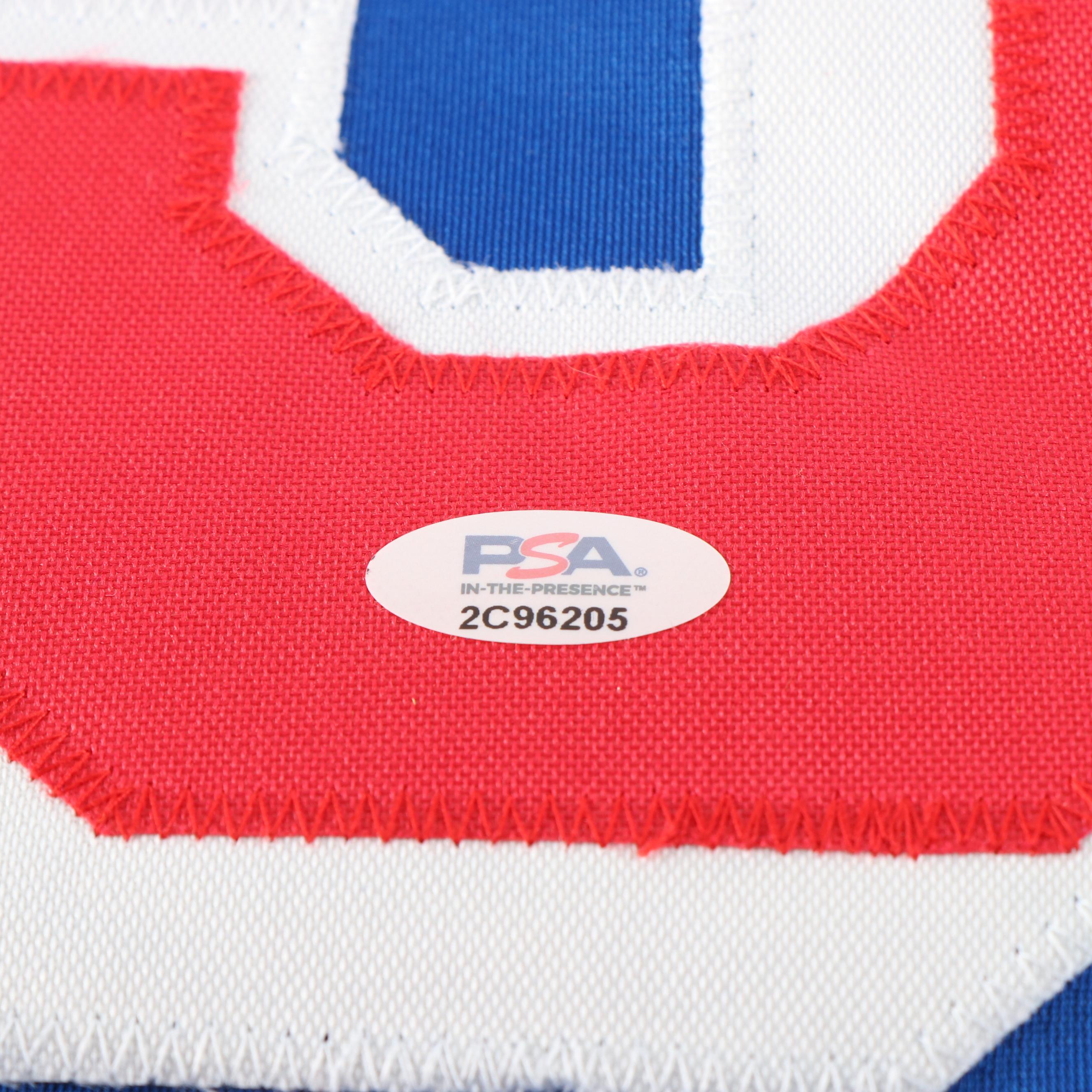 Ryan Lindgren Signed New York Rangers Hockey Jersey, PSA