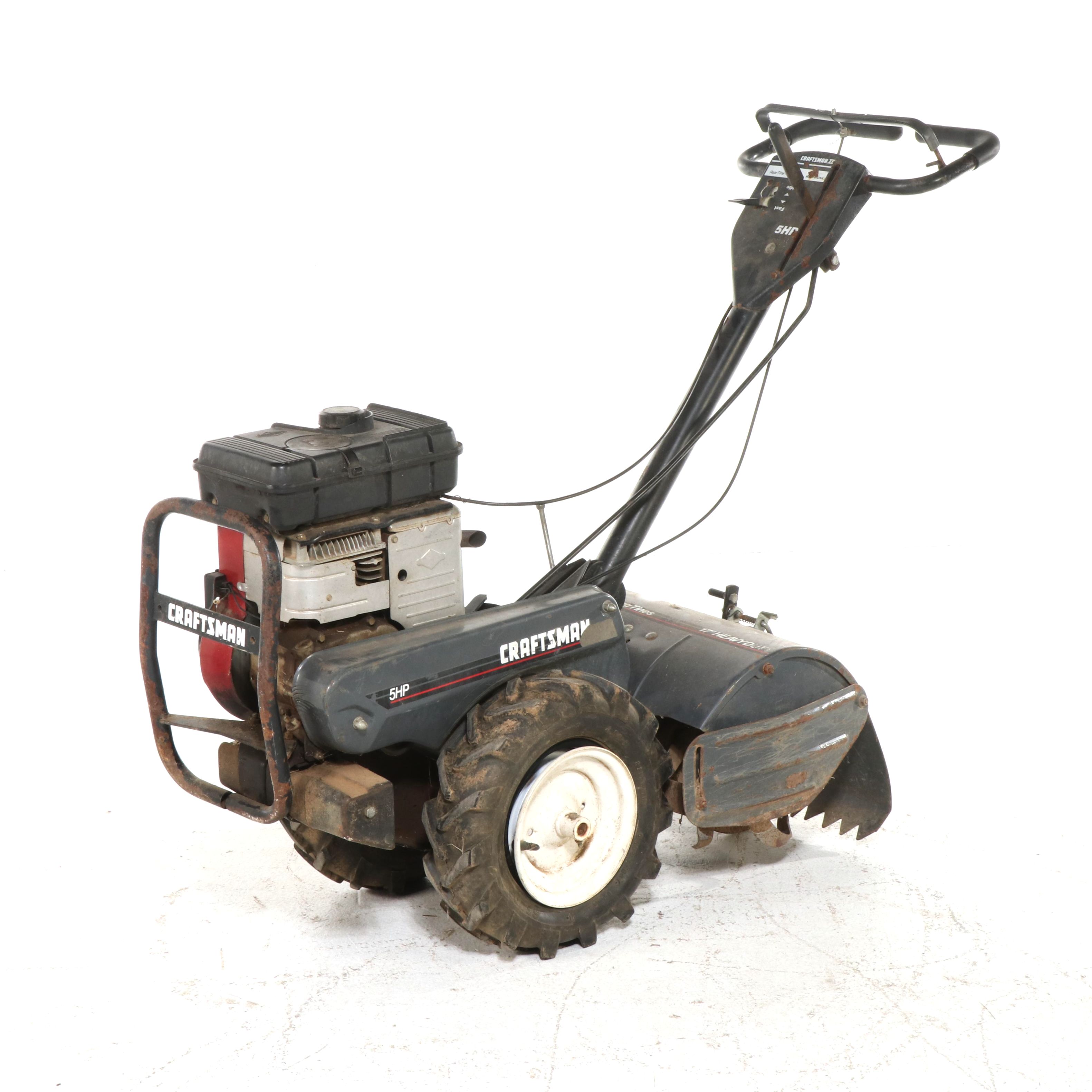 Craftsman 5HP Rear Tine Tiller