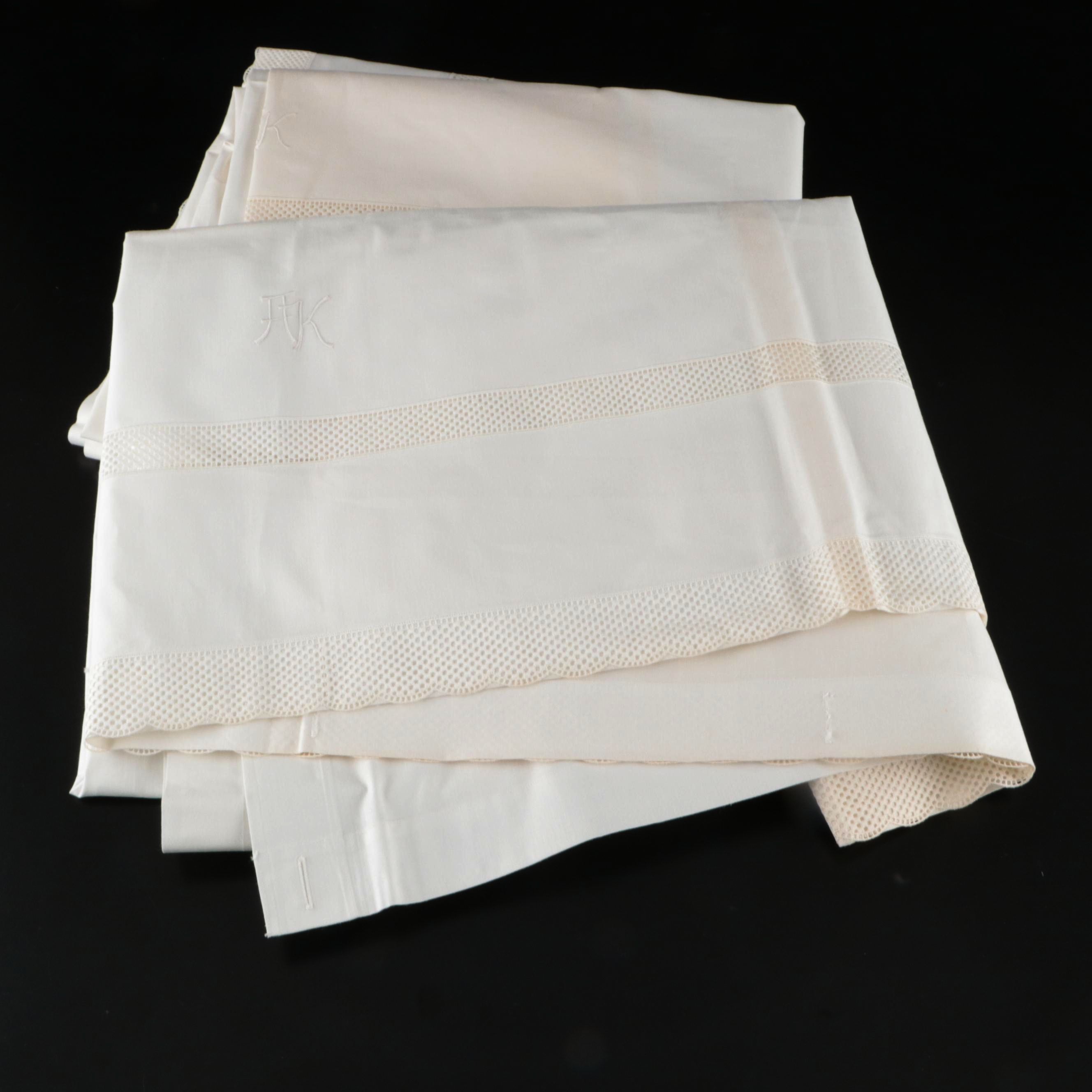 Bielefelder Monogrammed Linen Duvet Covers and Pillowcases