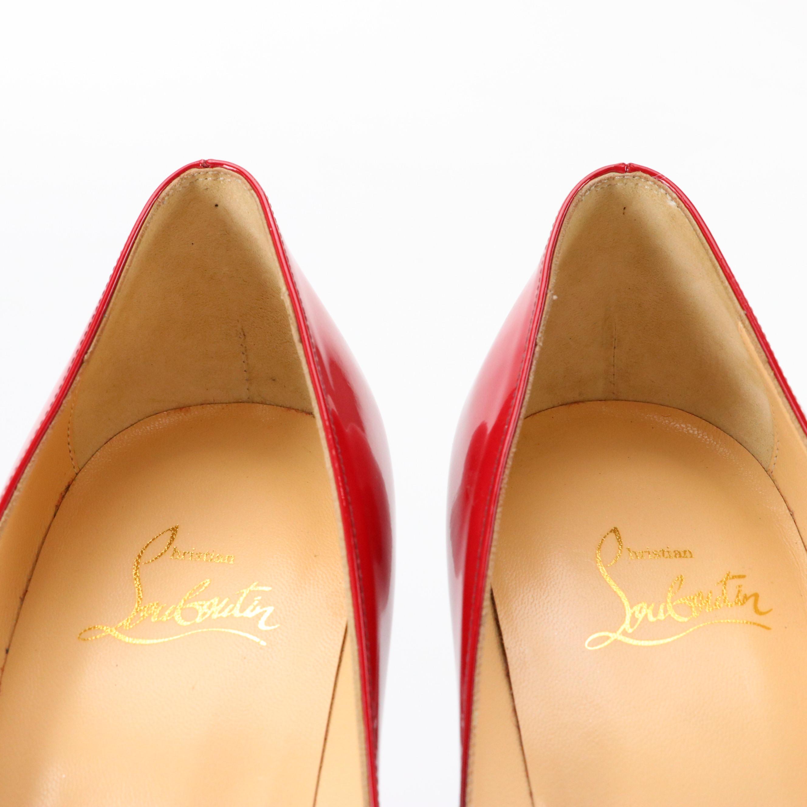Christian Louboutin Ombré Patent Leather Pointed-Toe Pumps
