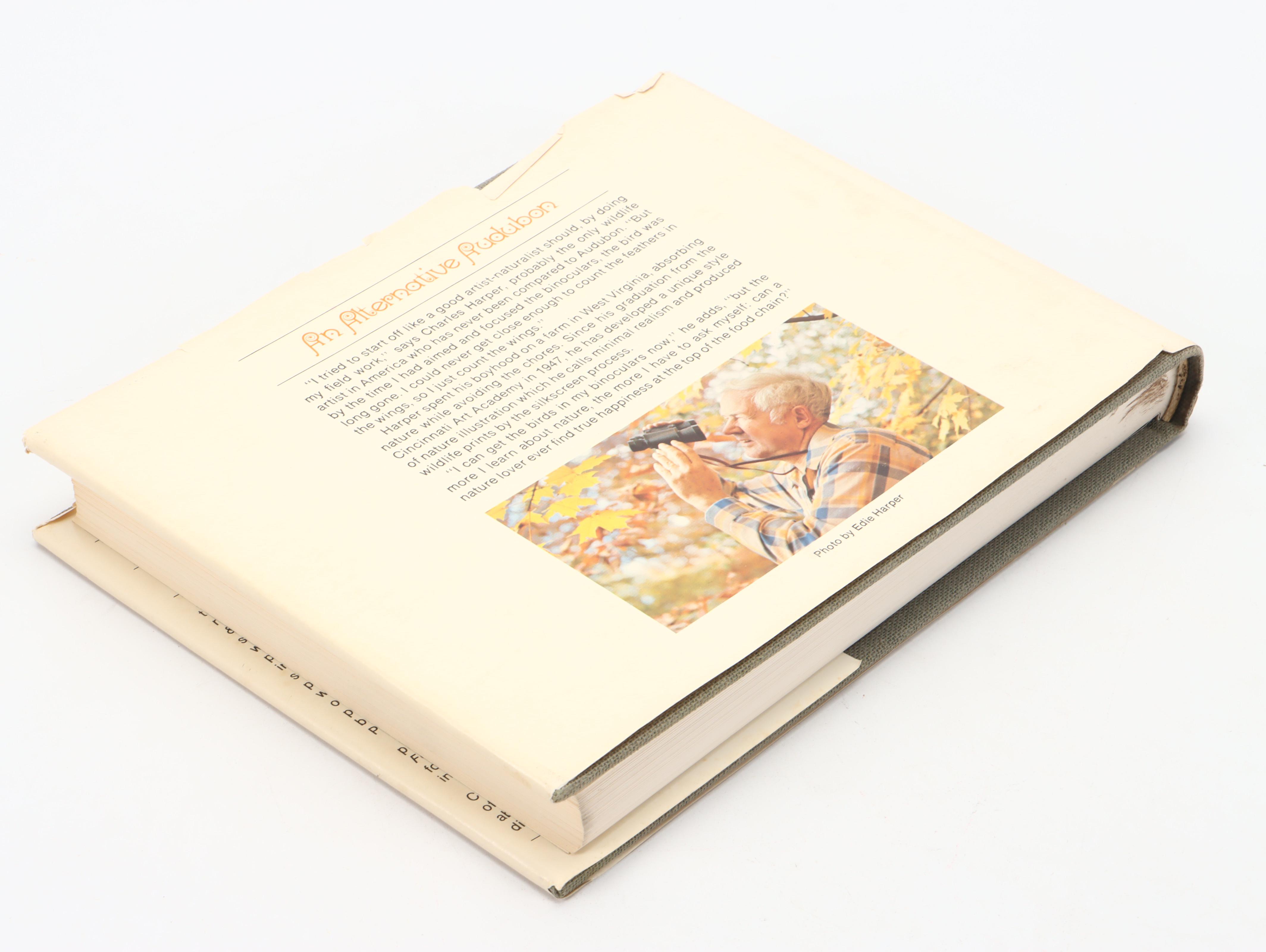 Signed "Charles Harper's Birds & Words" by Charley Harper, 1974