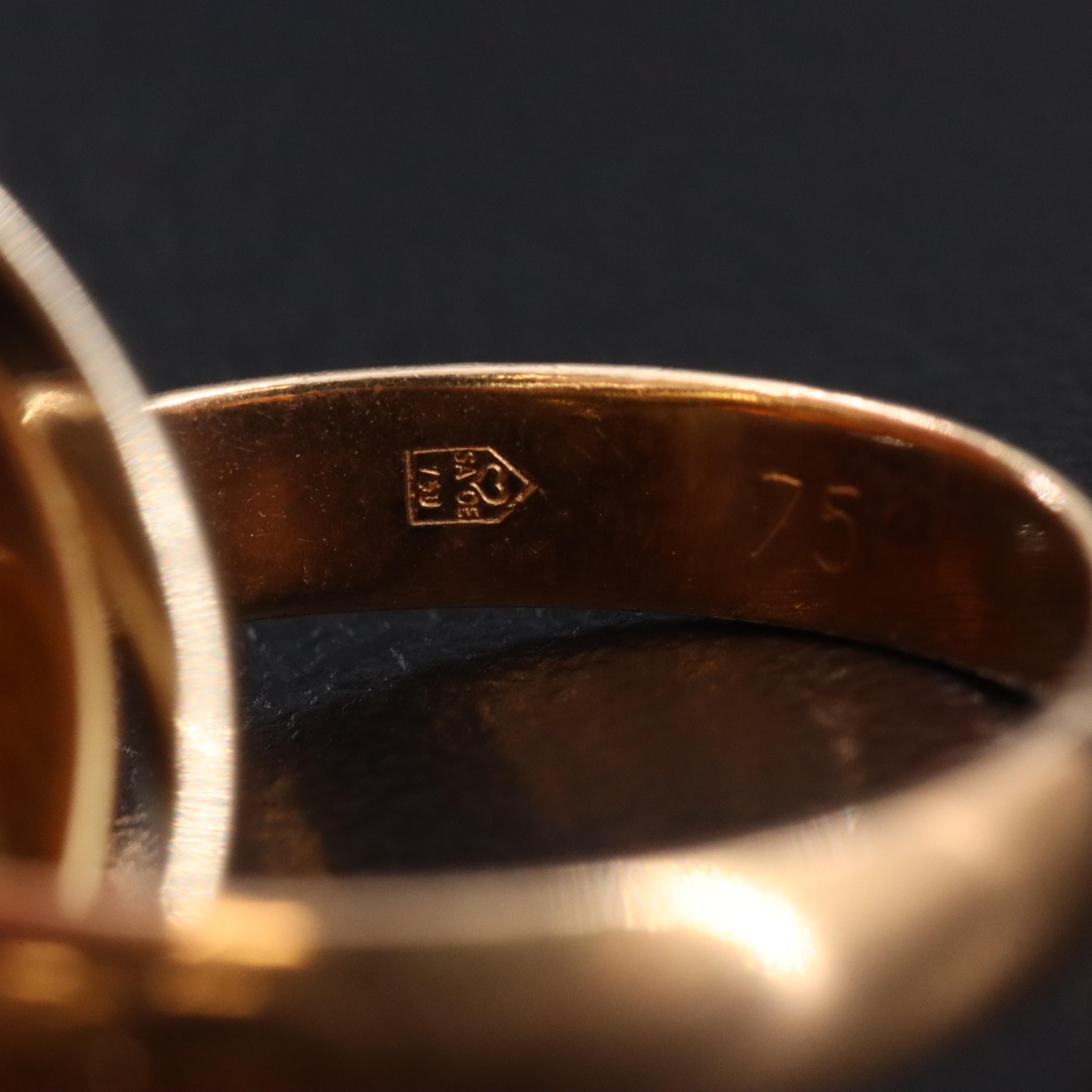 Cartier Must de Cartier 18K Tri-Color Trinity Ring