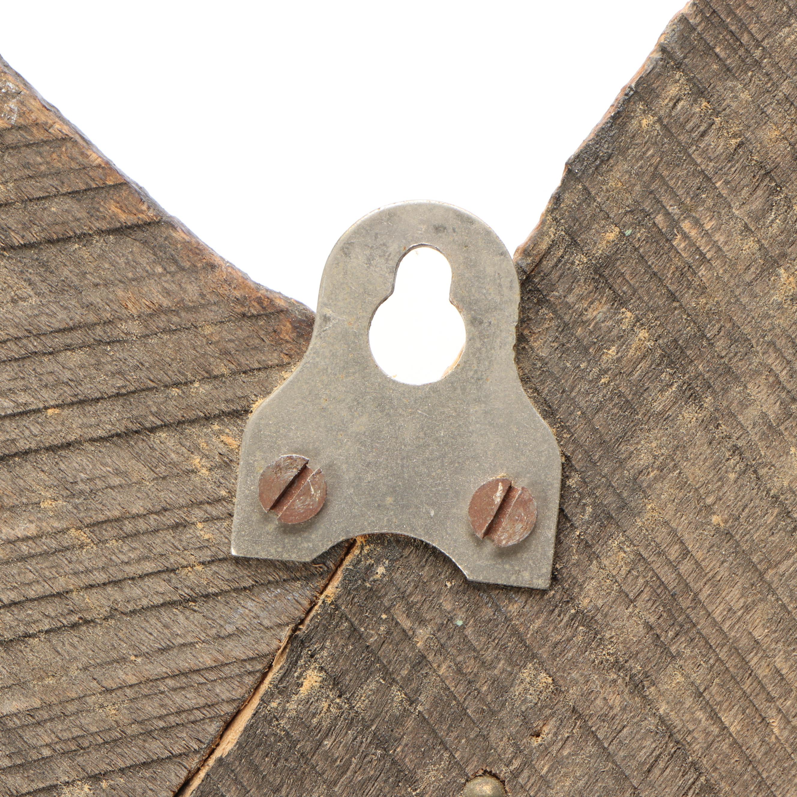 Taxidermy White-Tailed Deer and Pronghorn Antler Skull Cap Mounts, Hoof Gun Rack