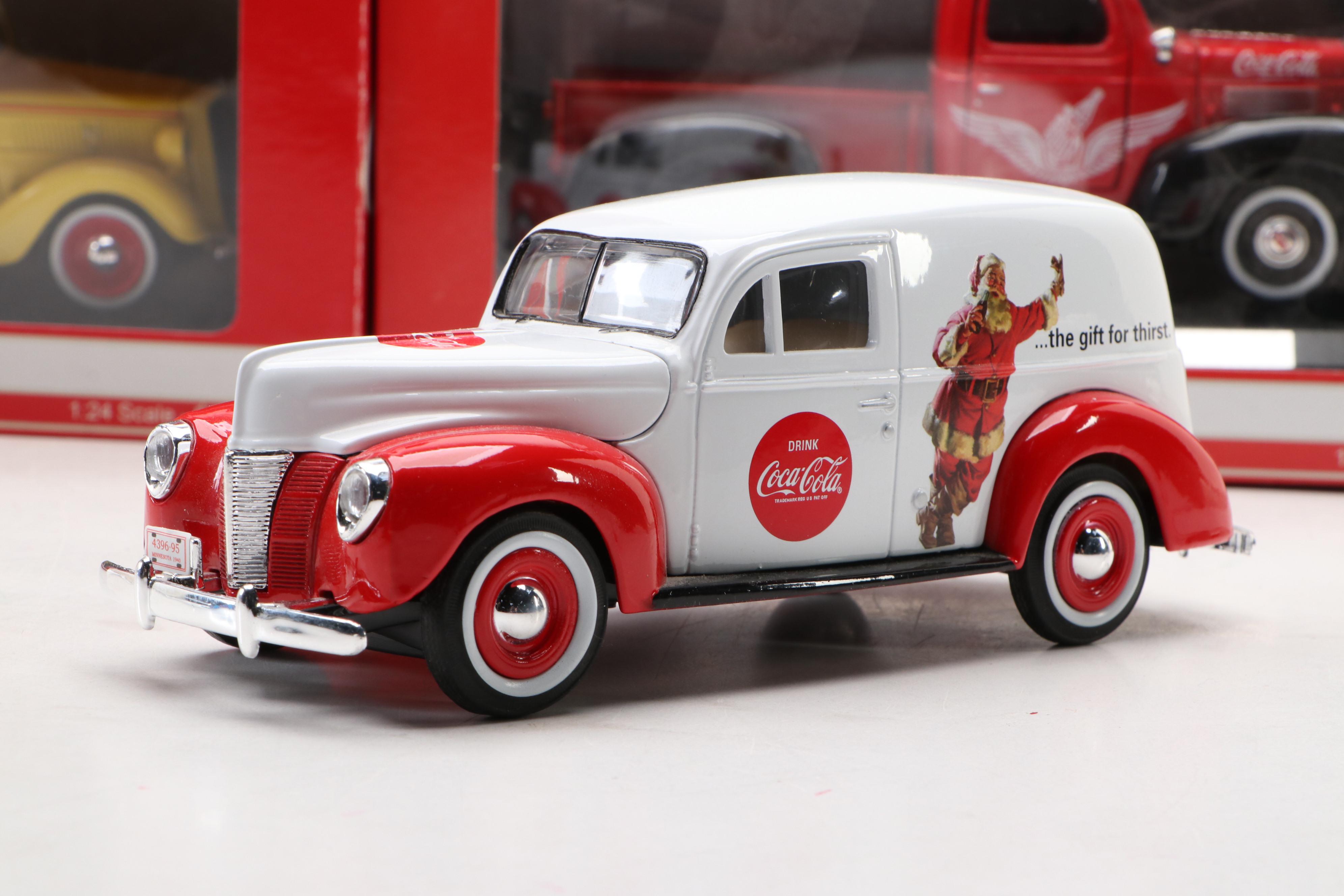 Motorcity Classics "1941 Plymouth Pickup" and More Coca-Cola Model Cars