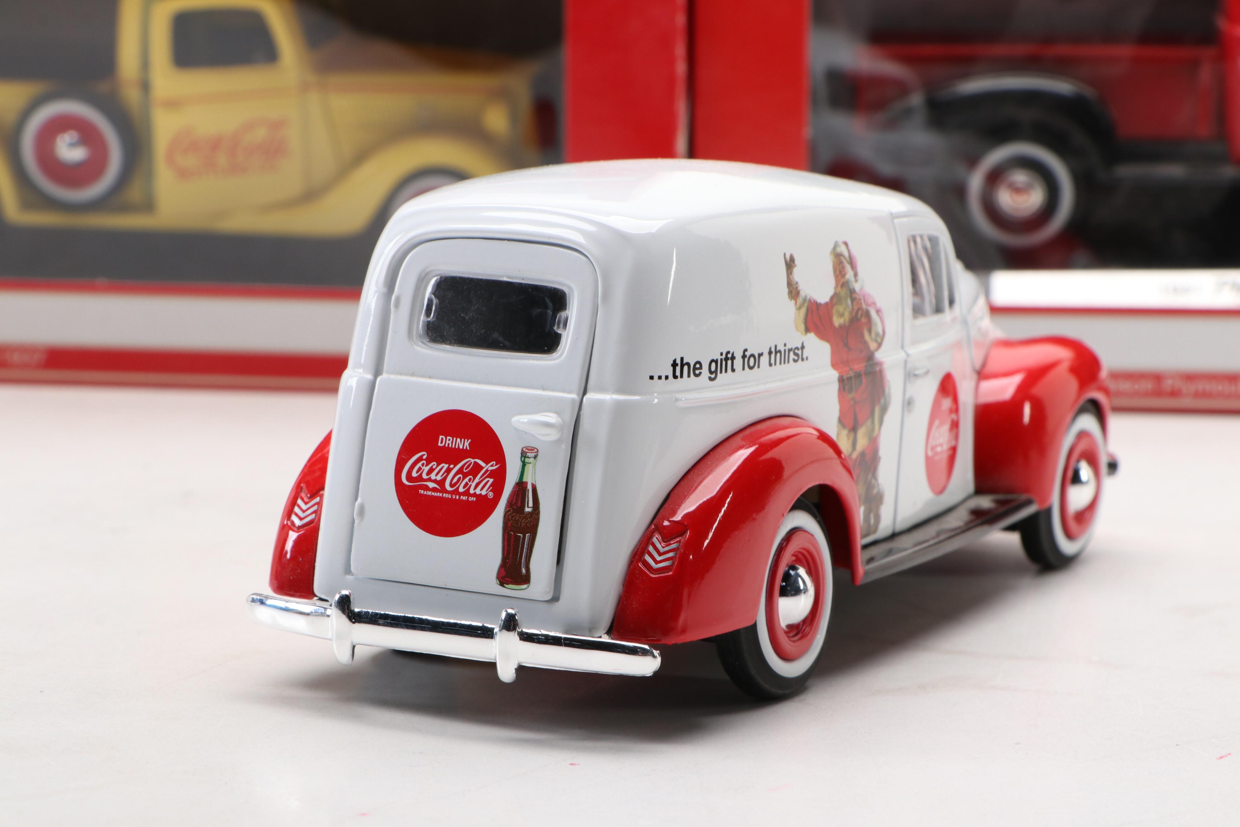 Motorcity Classics "1941 Plymouth Pickup" and More Coca-Cola Model Cars