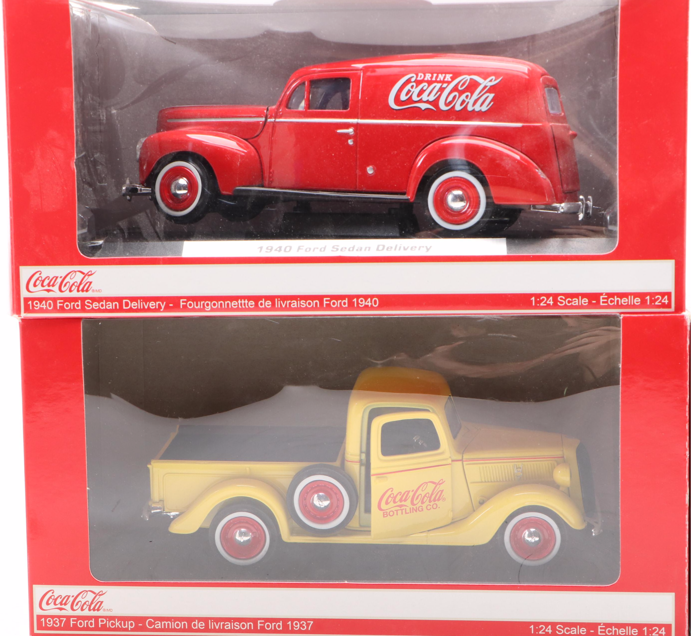 Motorcity Classics "1941 Plymouth Pickup" and More Coca-Cola Model Cars