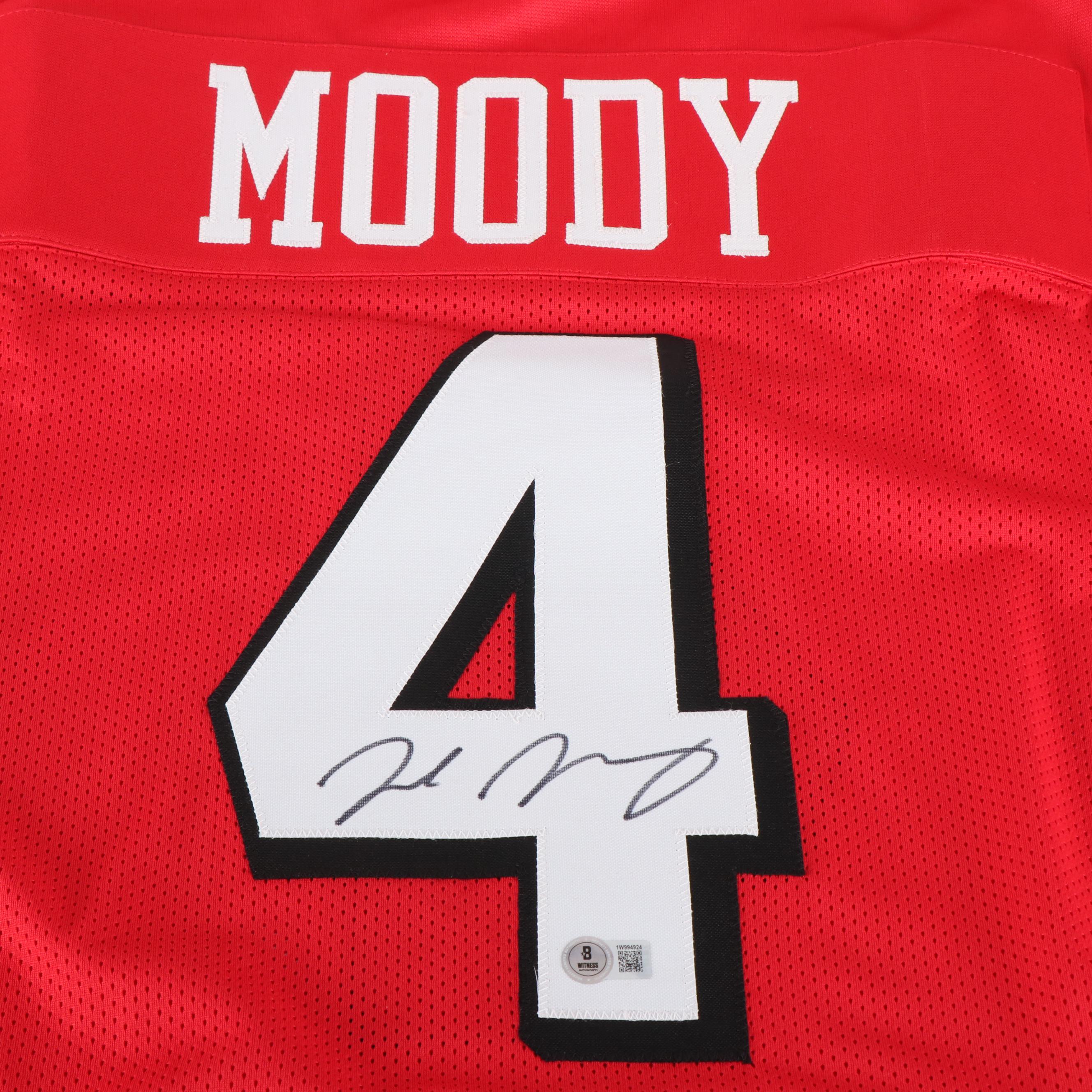 Jake Moody Signed San Francisco 49ers Football Jersey, Beckett
