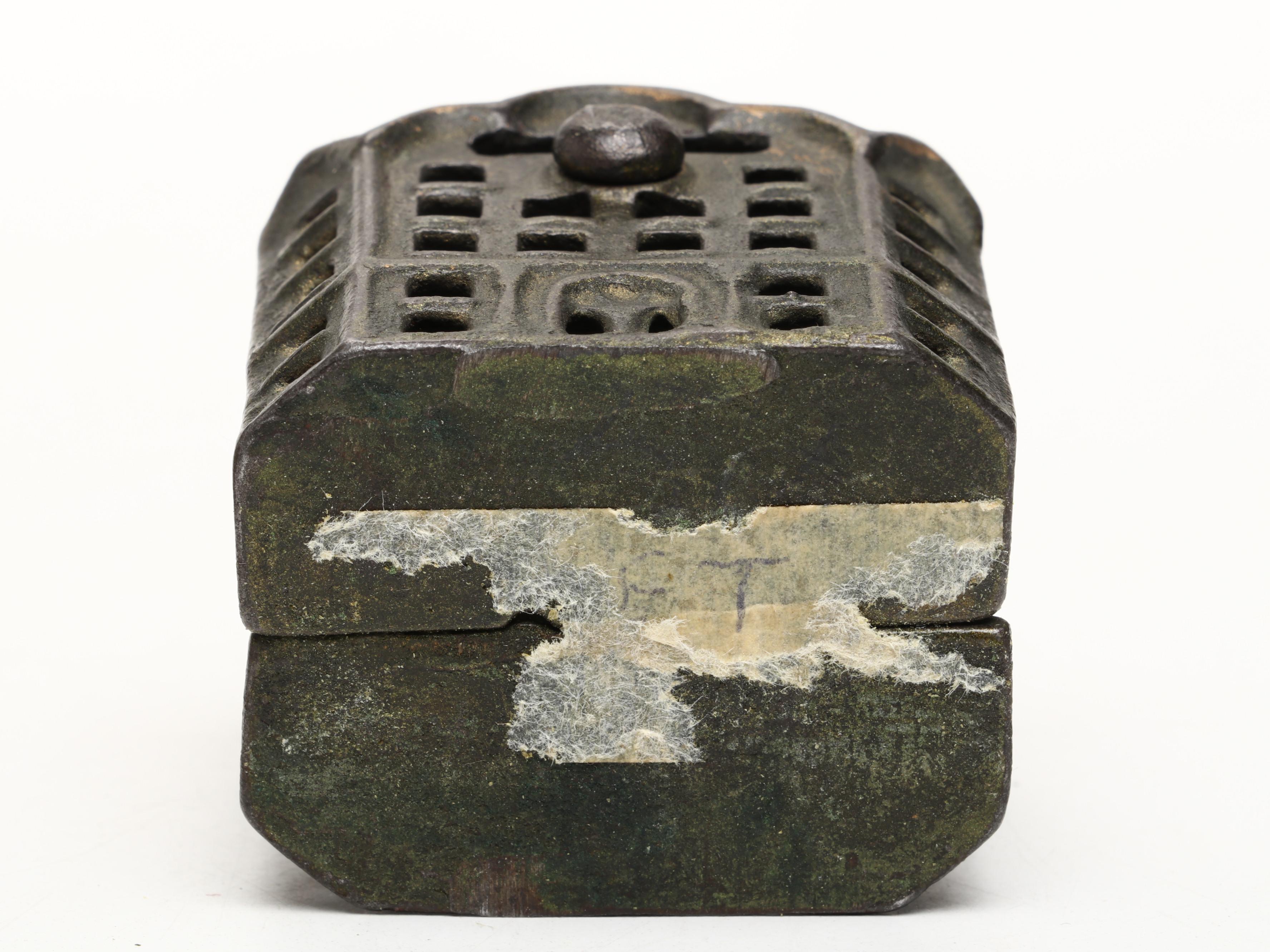 A. C. Williams Cast Iron Domed Banks, Early 20th Century