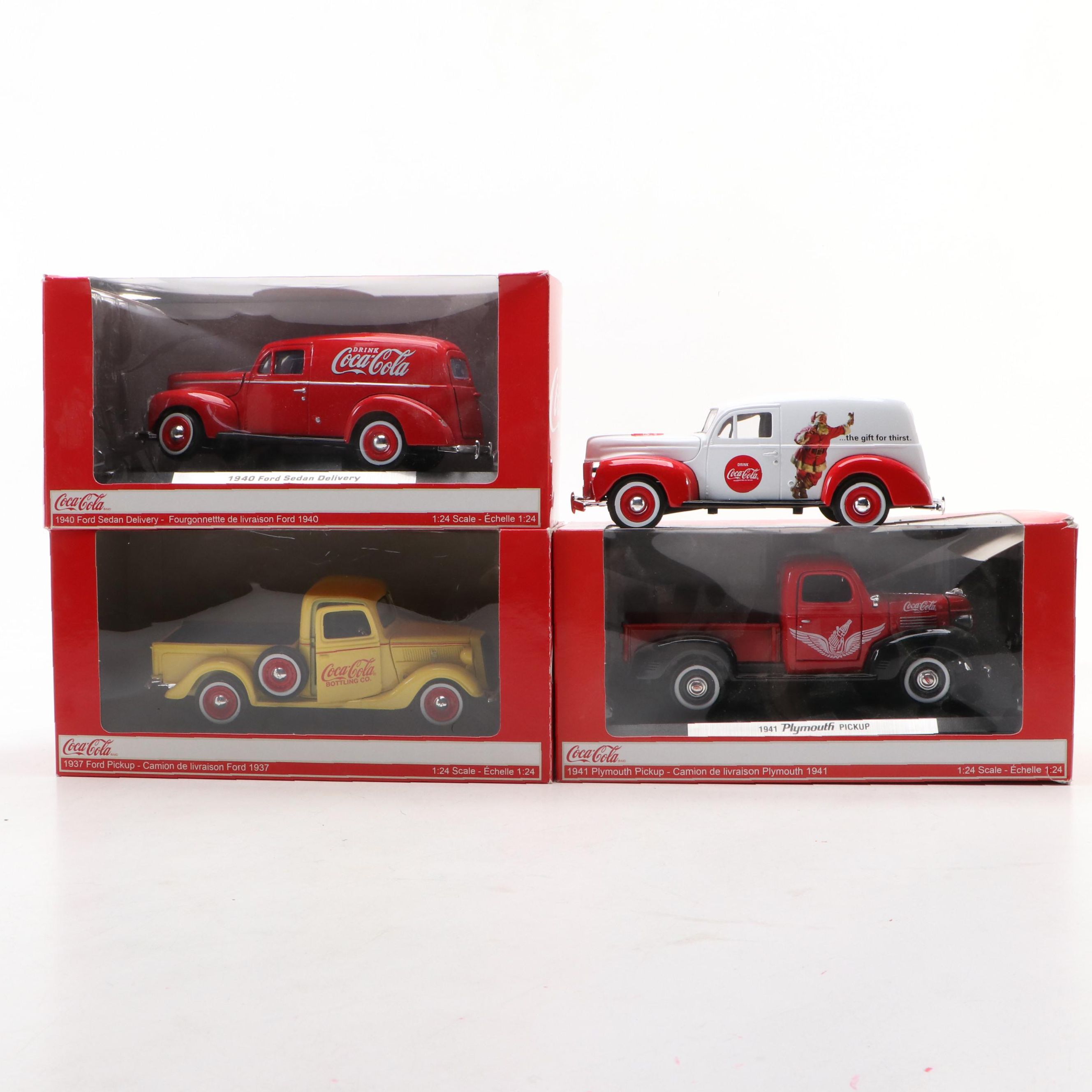 Motorcity Classics "1941 Plymouth Pickup" and More Coca-Cola Model Cars