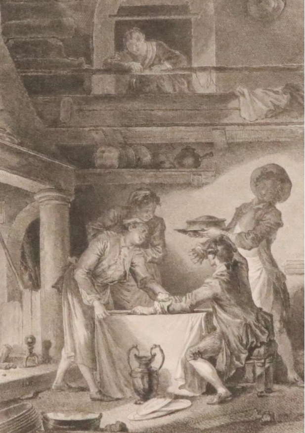 Pair of Intaglio Prints Including "Dante" After Raphael, 19th Century