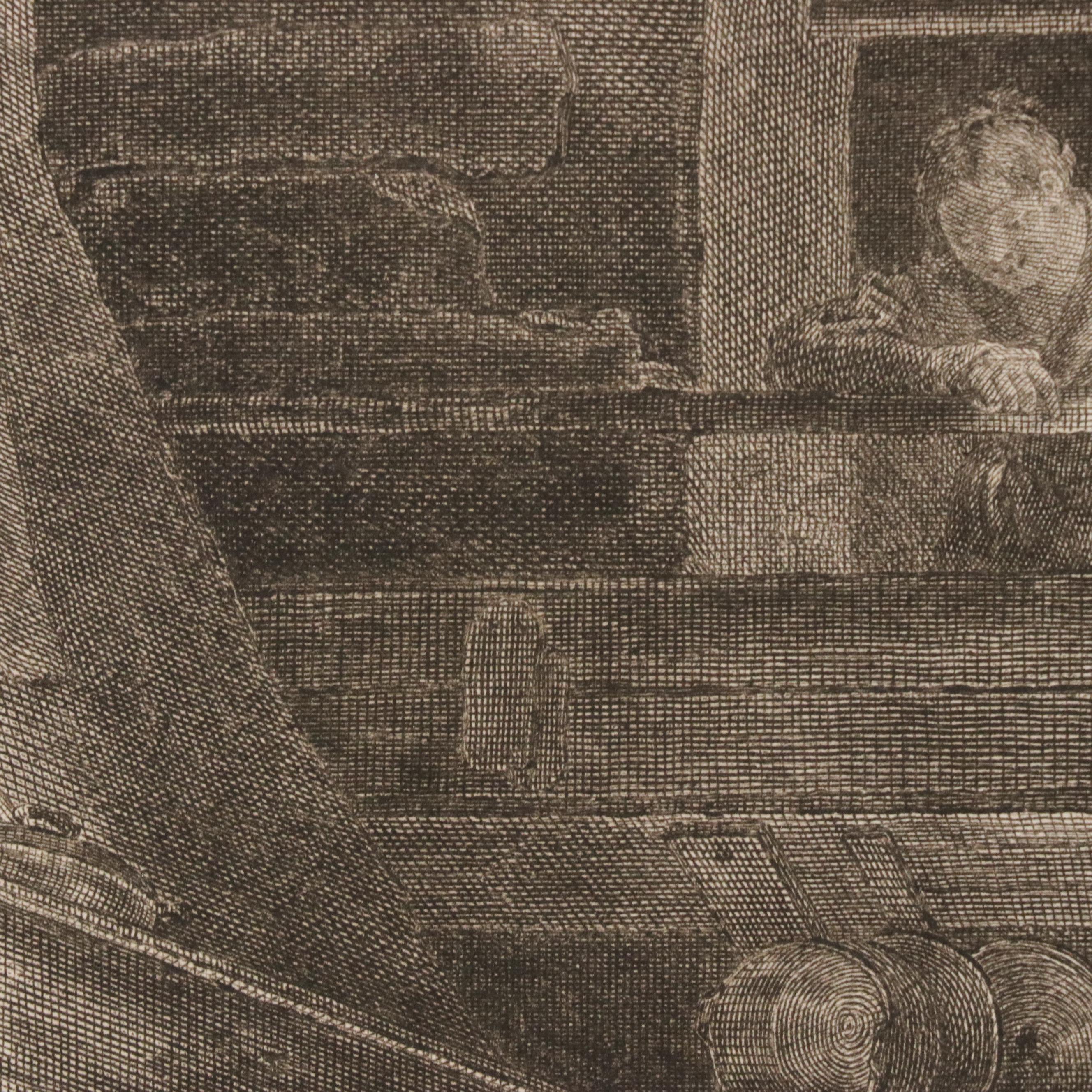 Pair of Intaglio Prints Including "Dante" After Raphael, 19th Century