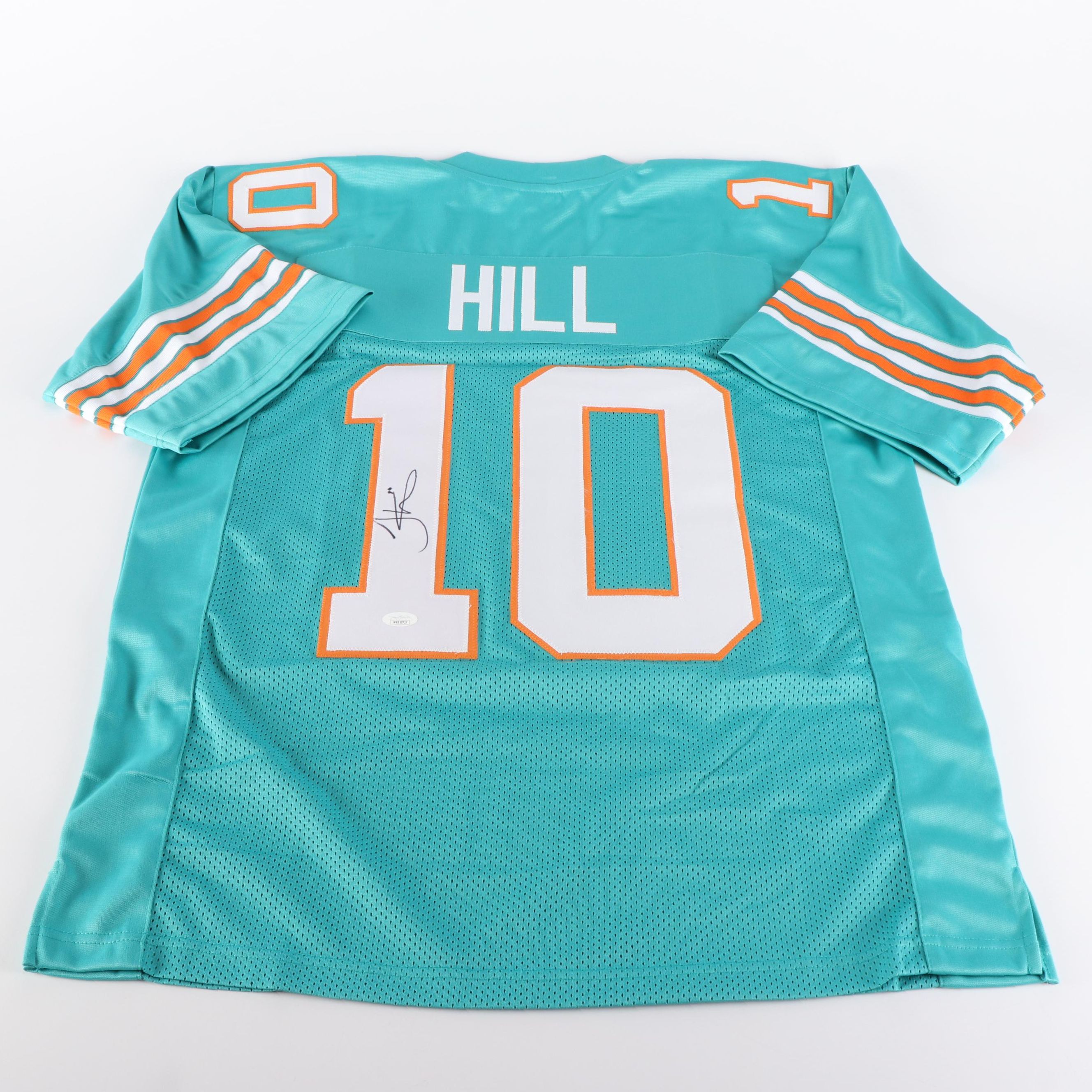 Tyreek Hill Signed Miami Dolphins Football Jersey, JSA