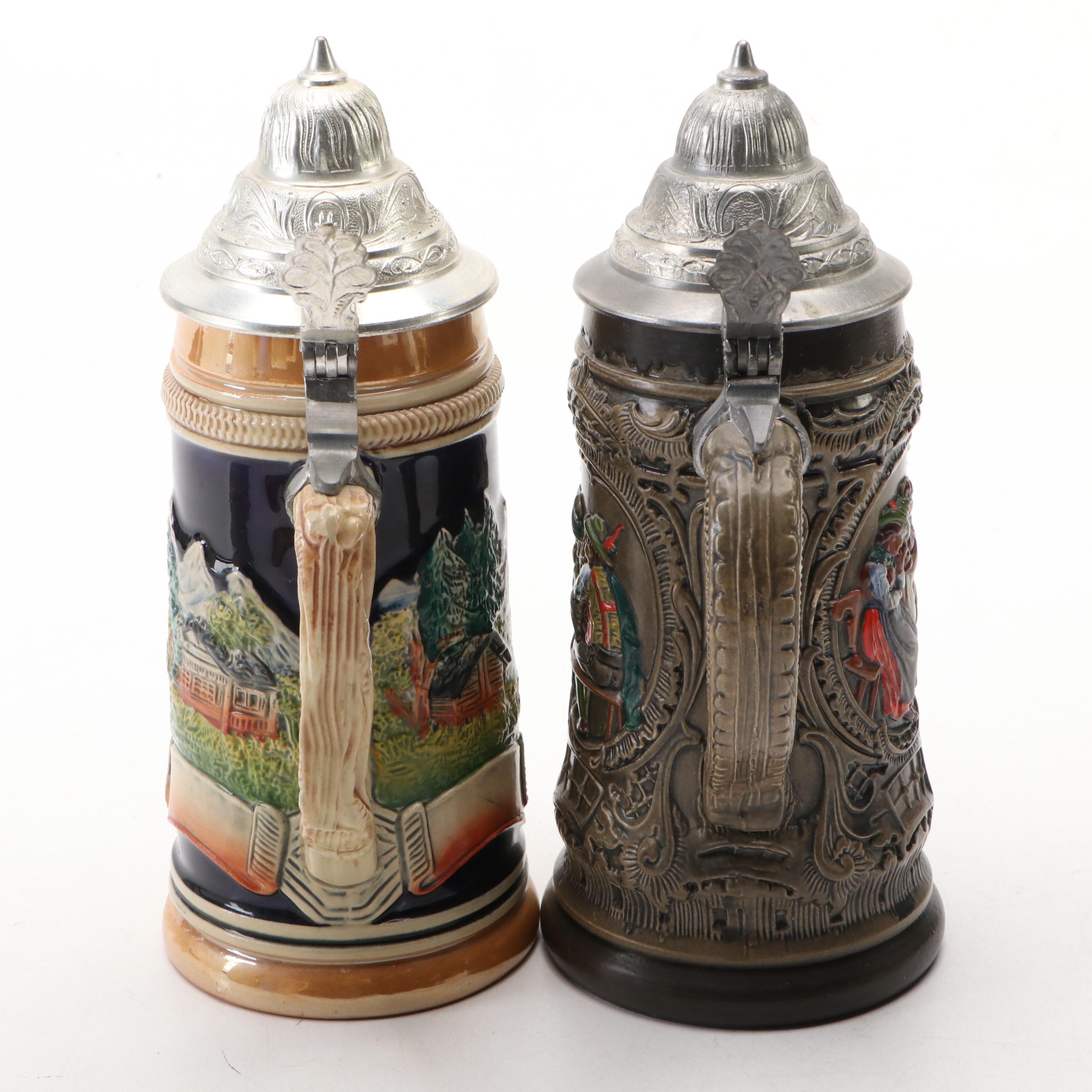 Thewalt with Gerz and Other Steins