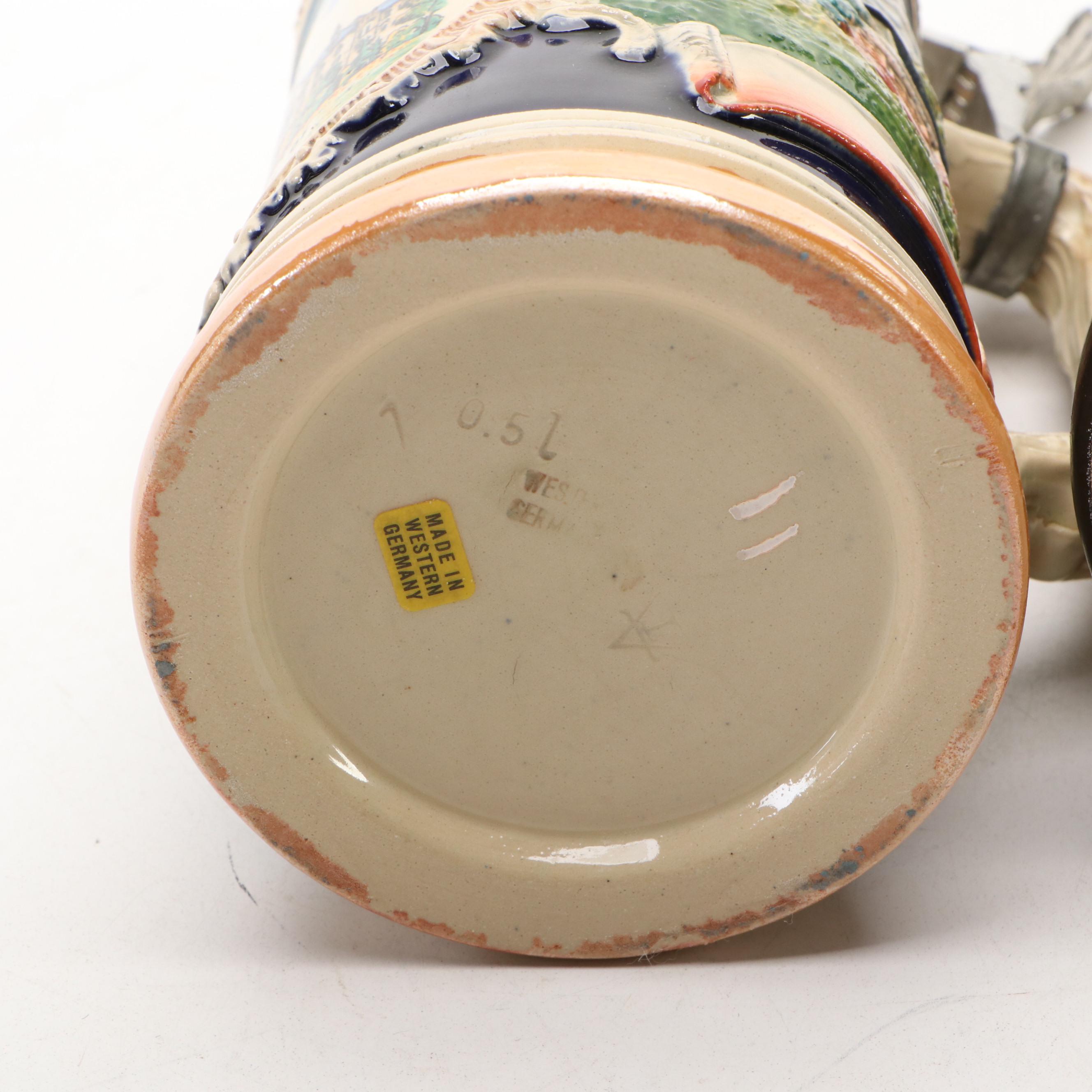 Thewalt with Gerz and Other Steins