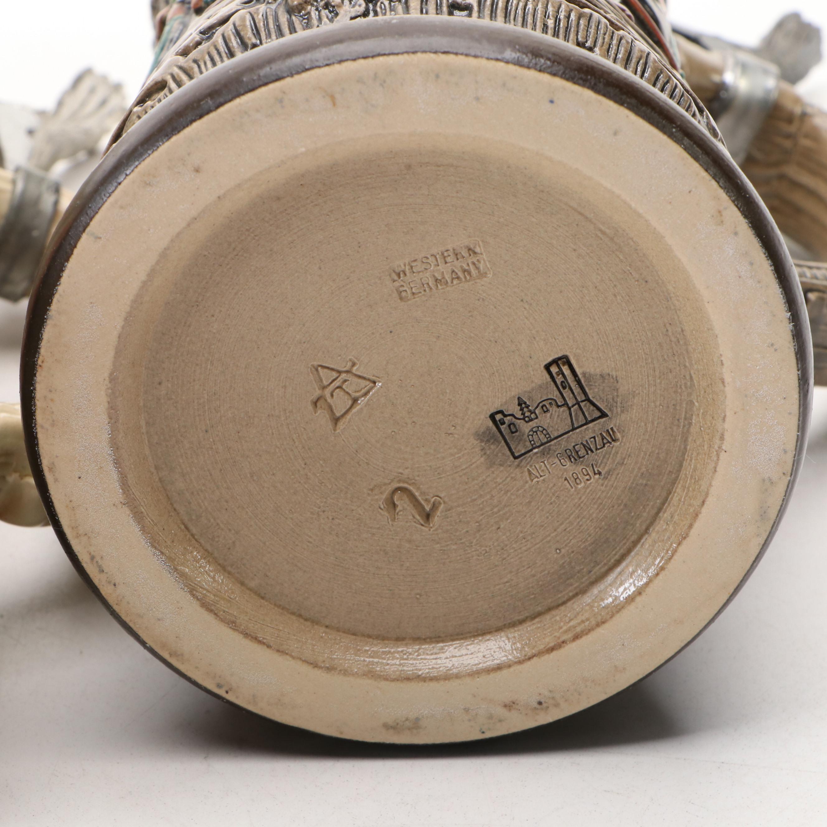 Thewalt with Gerz and Other Steins