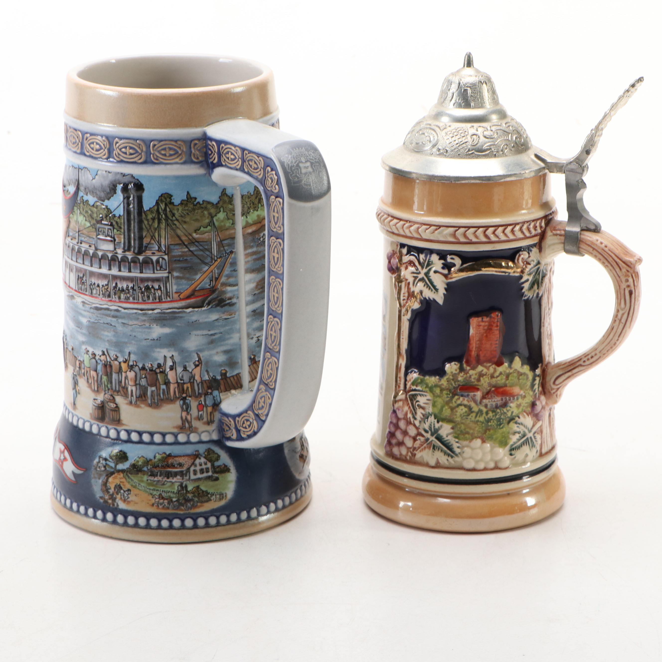 Thewalt with Gerz and Other Steins