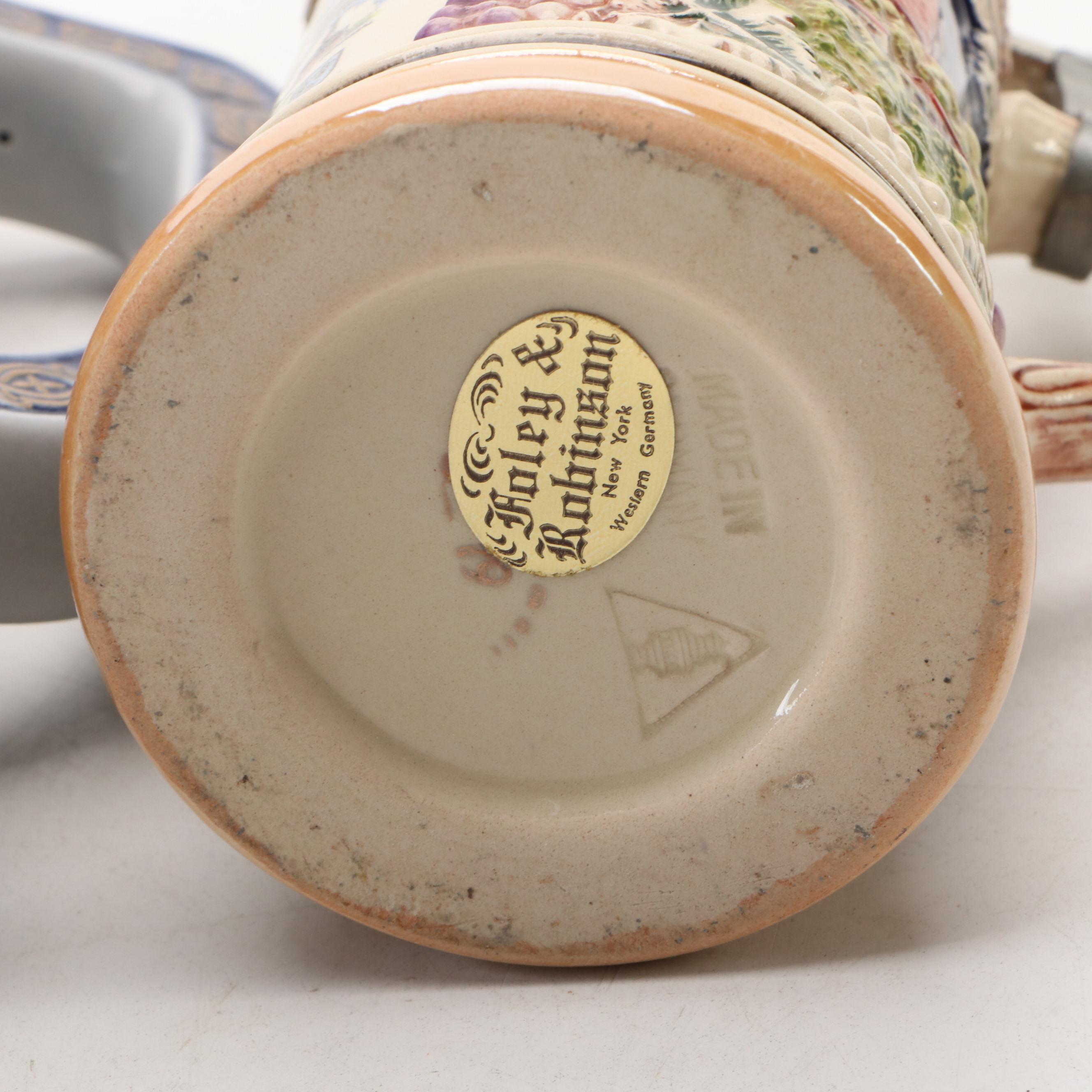 Thewalt with Gerz and Other Steins